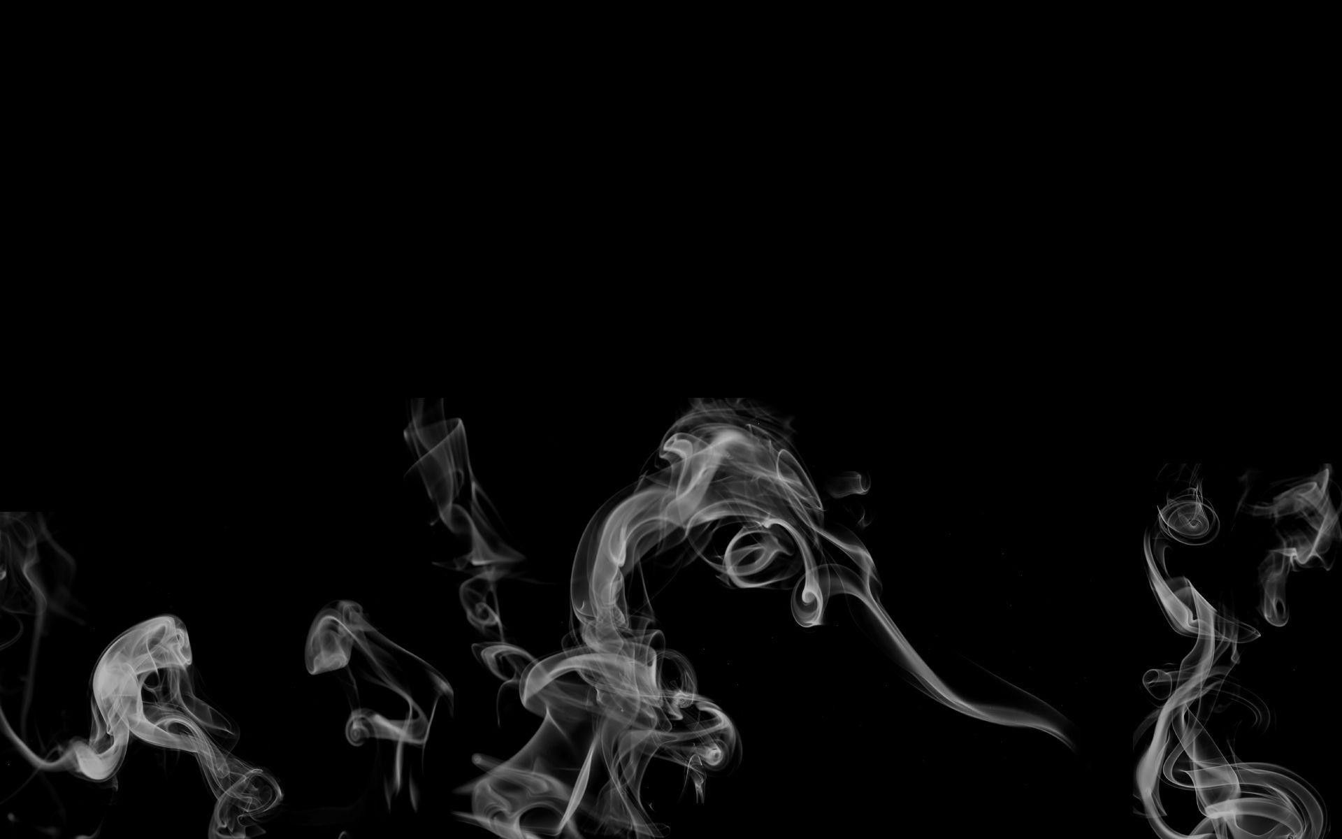 Fumo bianco su nero, 1920x1200 Full HD+ WUXGA, iMac