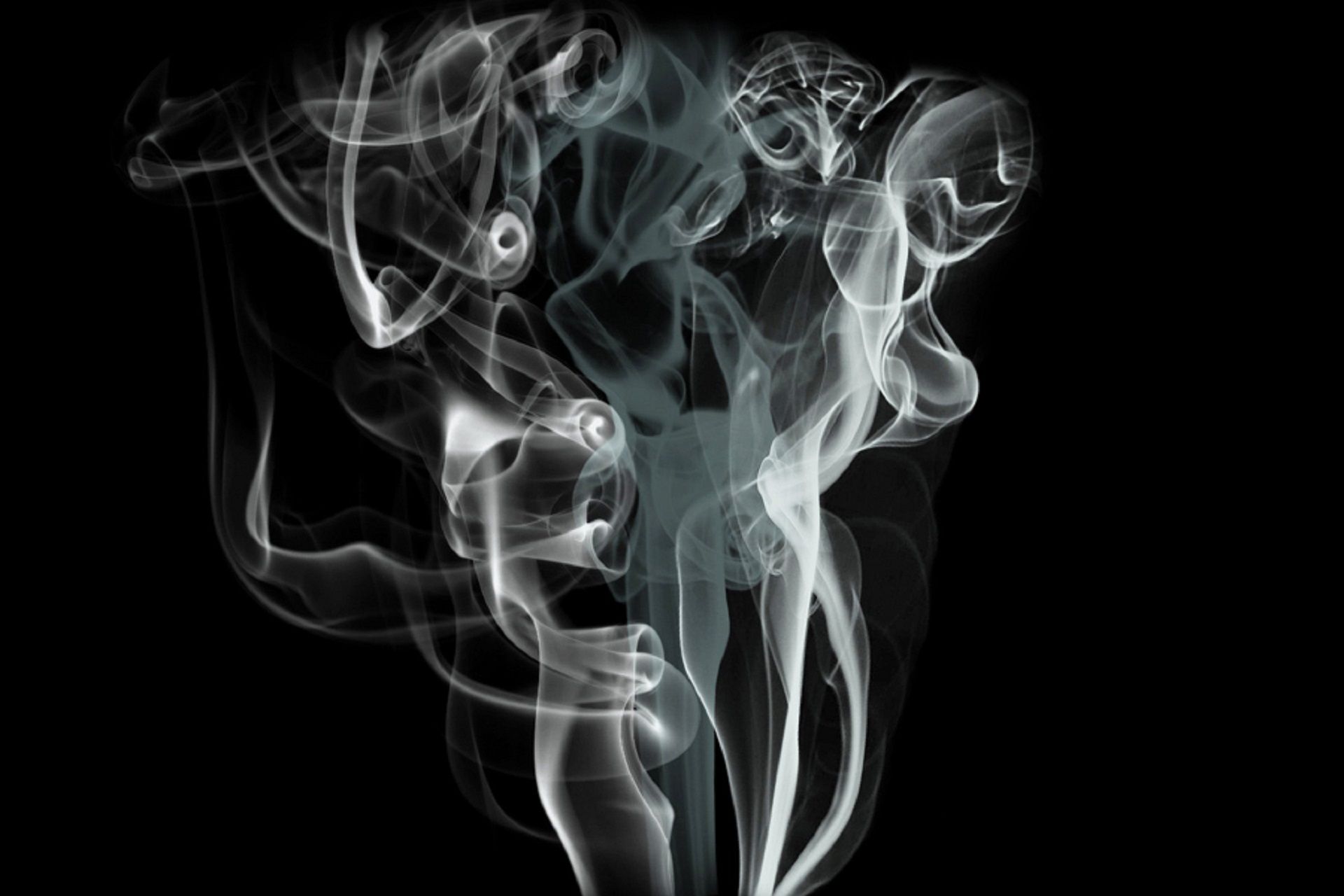 Fumo astratto su sfondo nero, 1920x1280 WUXGA, iMac
