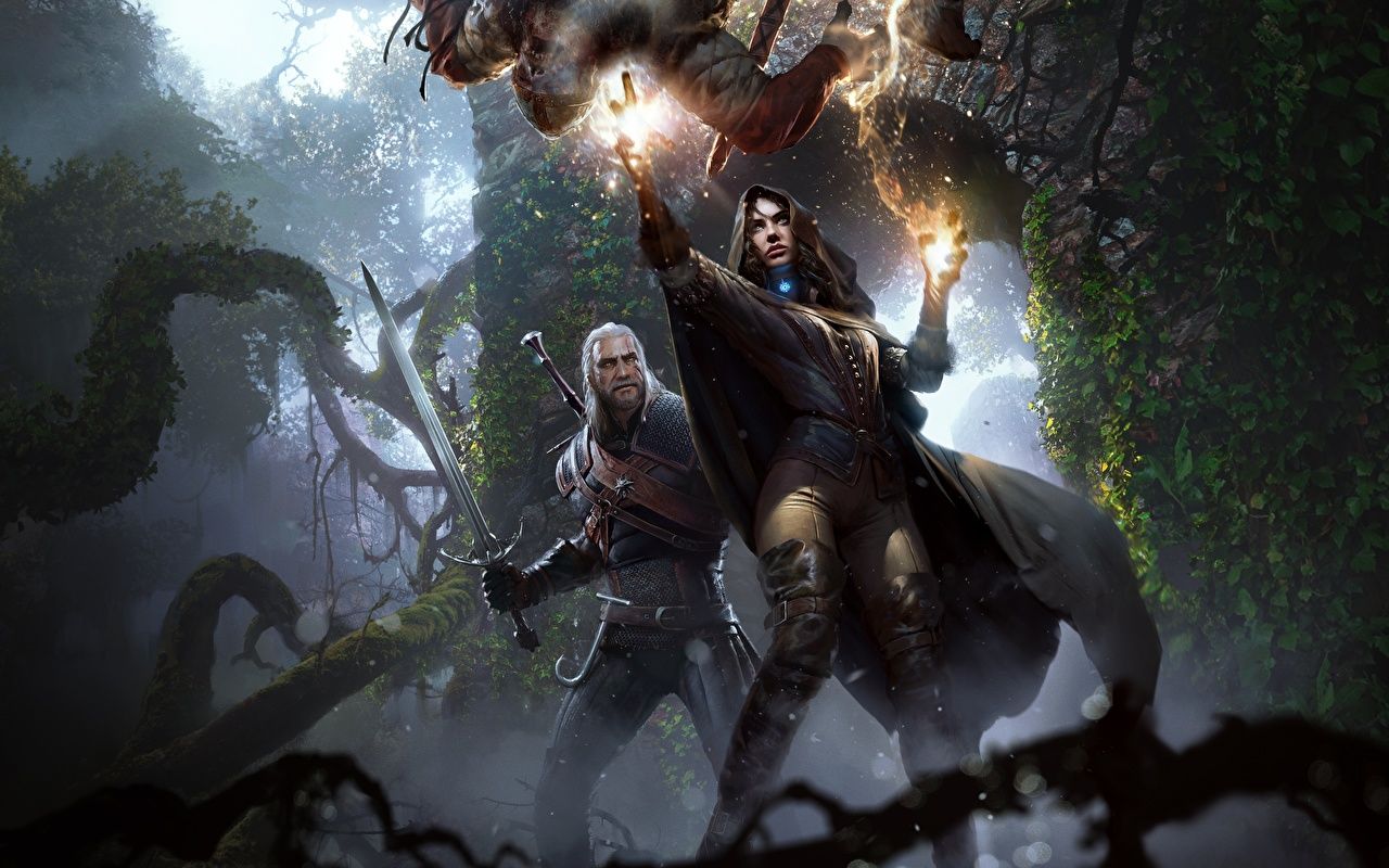 The Witcher 3 mago foresta, 1280x800 HD, Desktop