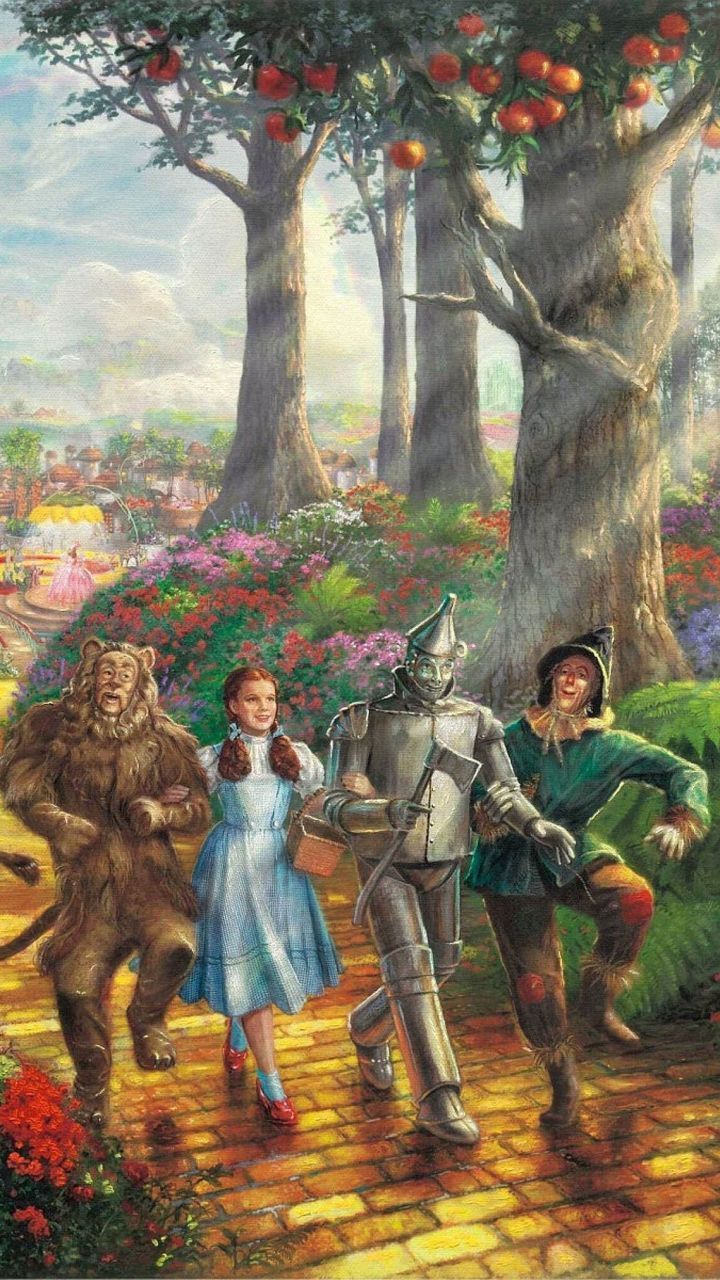 Il Mago di Oz personaggi, 720x1280 Full HD Verticale, Smartphone