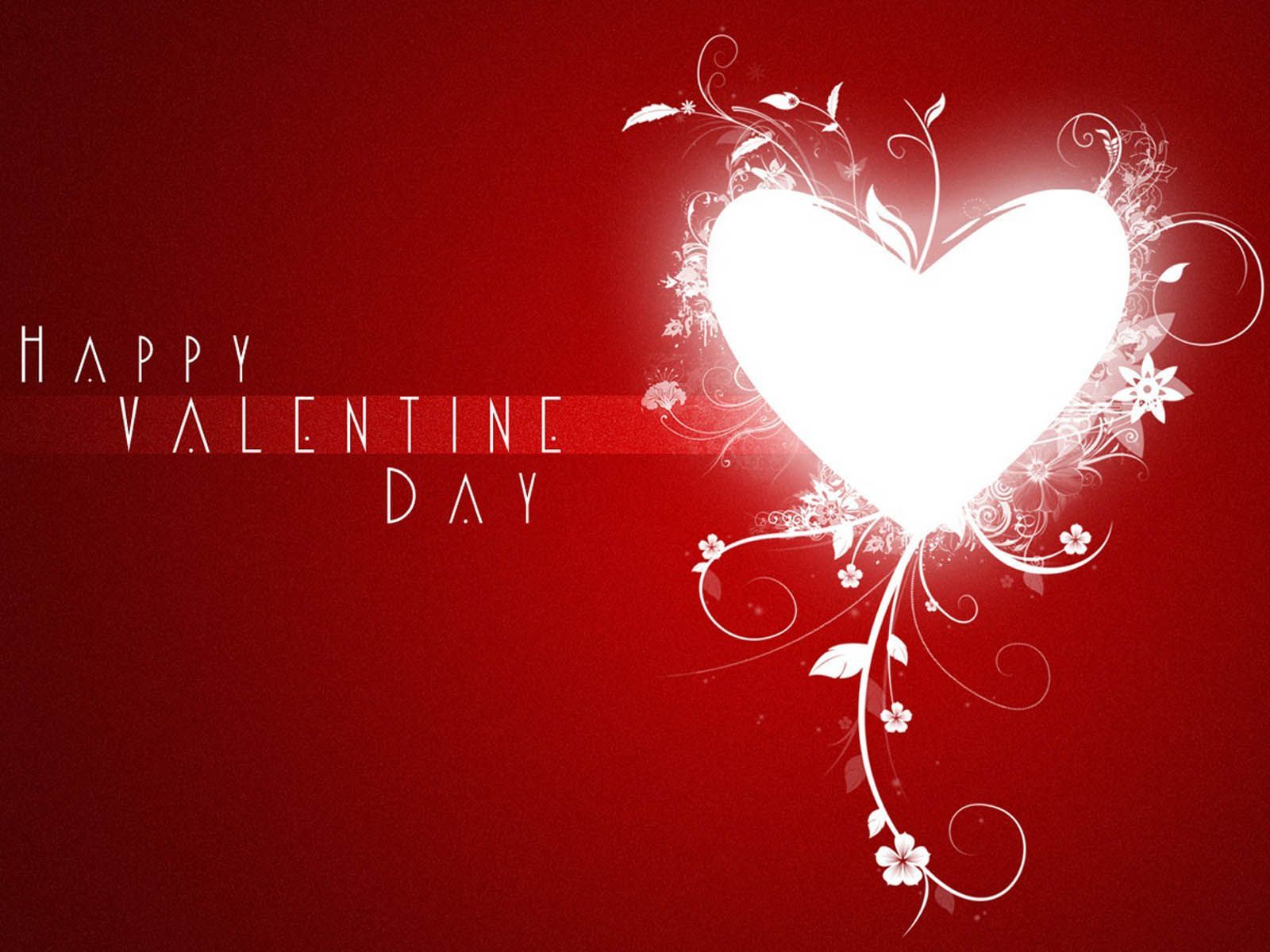 Cuore bianco decorativo su rosso, 1600x1200 HD Ready, PC