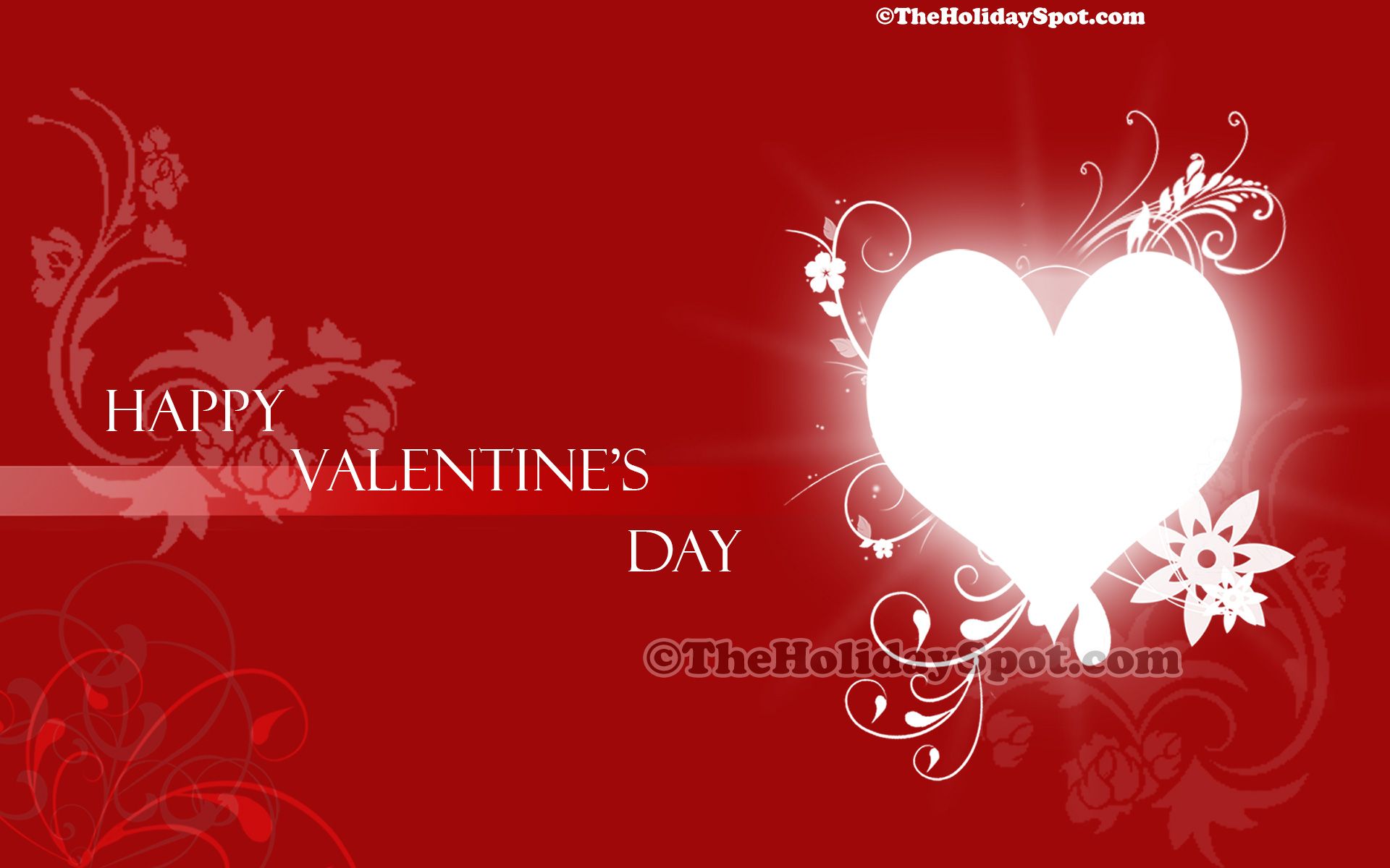 Cuore bianco San Valentino rosso, 1920x1200 Full HD+ WUXGA, PC Desktop