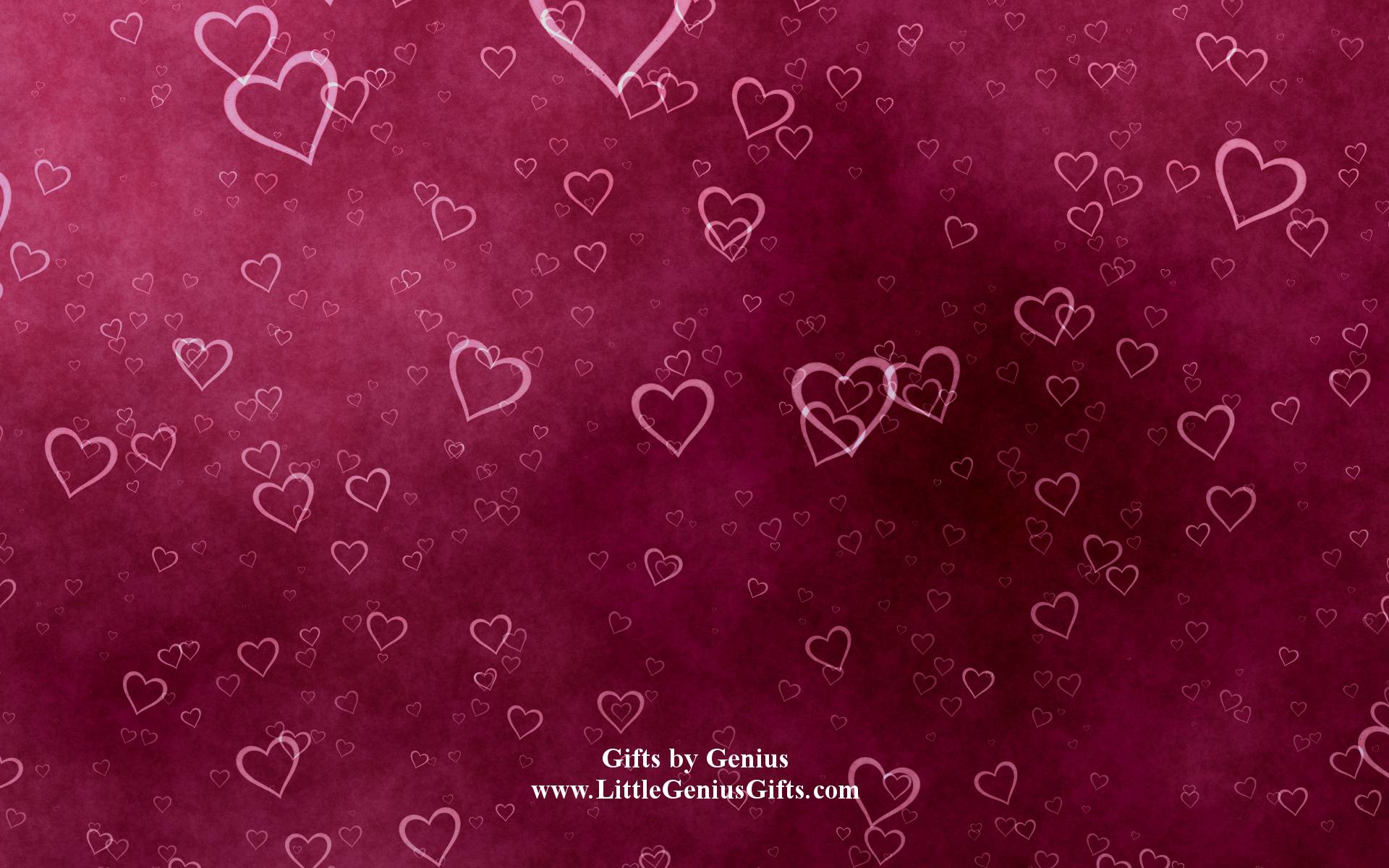 Cuori rosa su sfondo bordeaux, 1920x1200 Full HD+ WUXGA, Monitor Gaming
