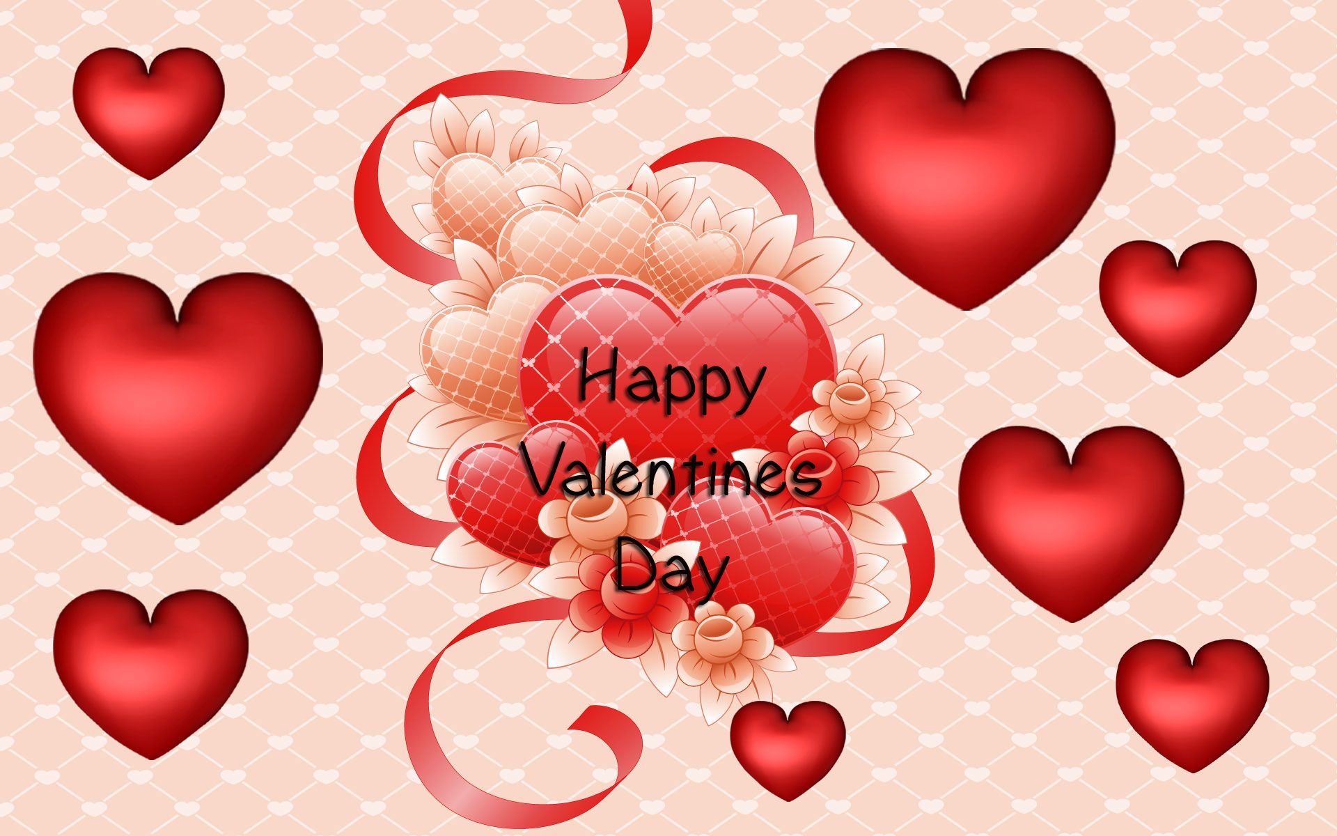Cuori rossi San Valentino, 1920x1200 WUXGA, PC