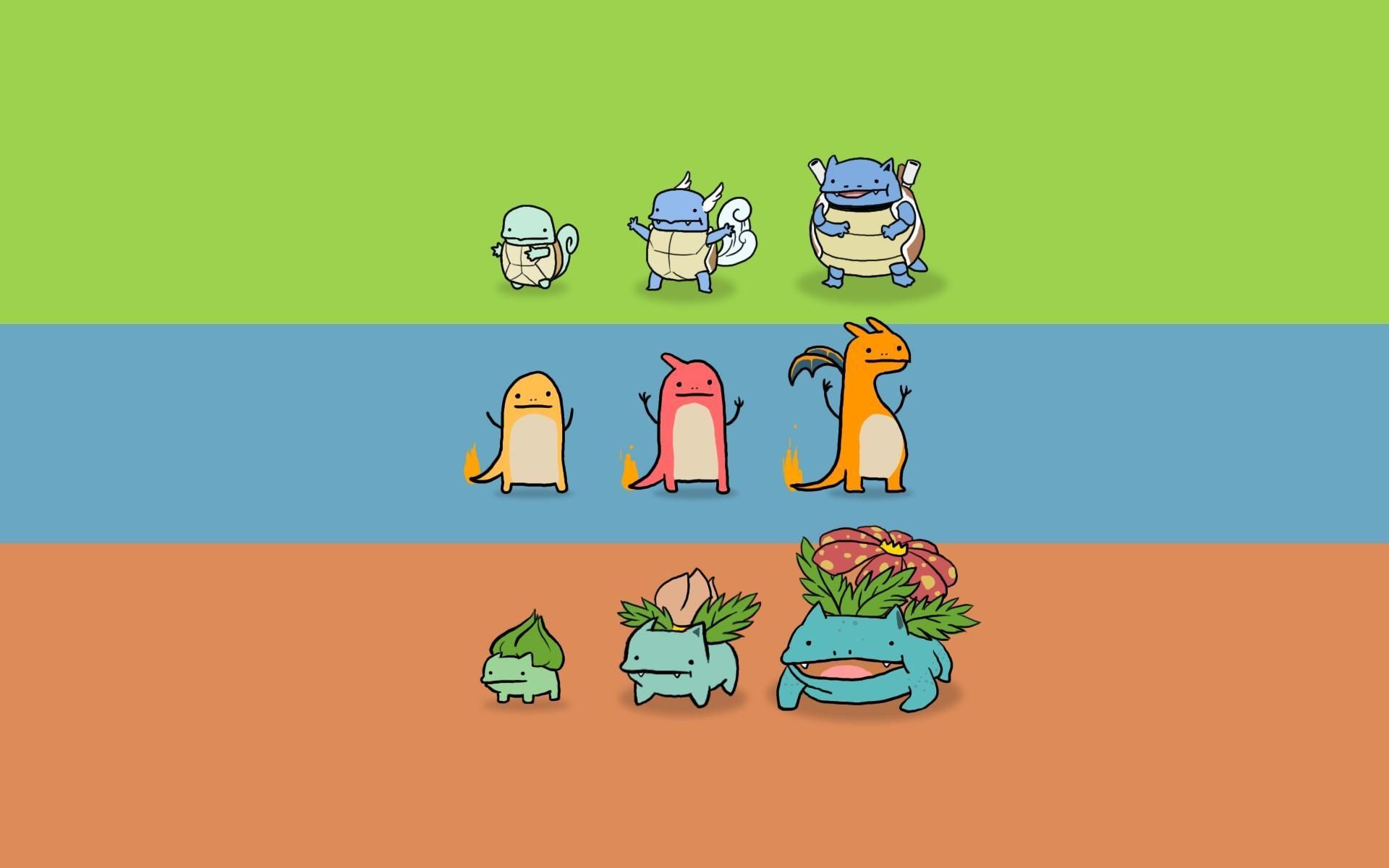 Evoluzioni Pokémon starter, 1920x1200 Full HD+ WUXGA, PC Desktop