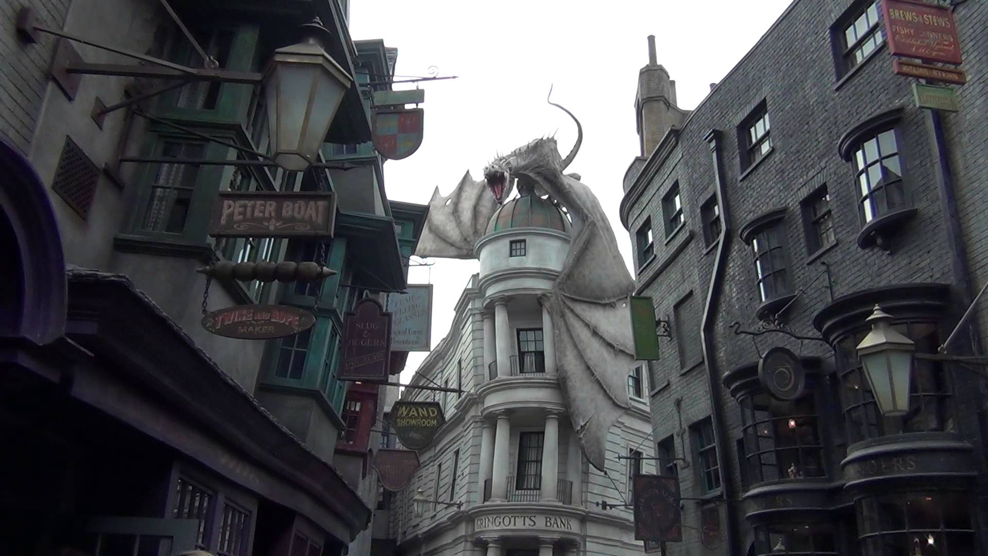 Diagon Alley, negozi tematici, 1920x1080 Full HD, PC