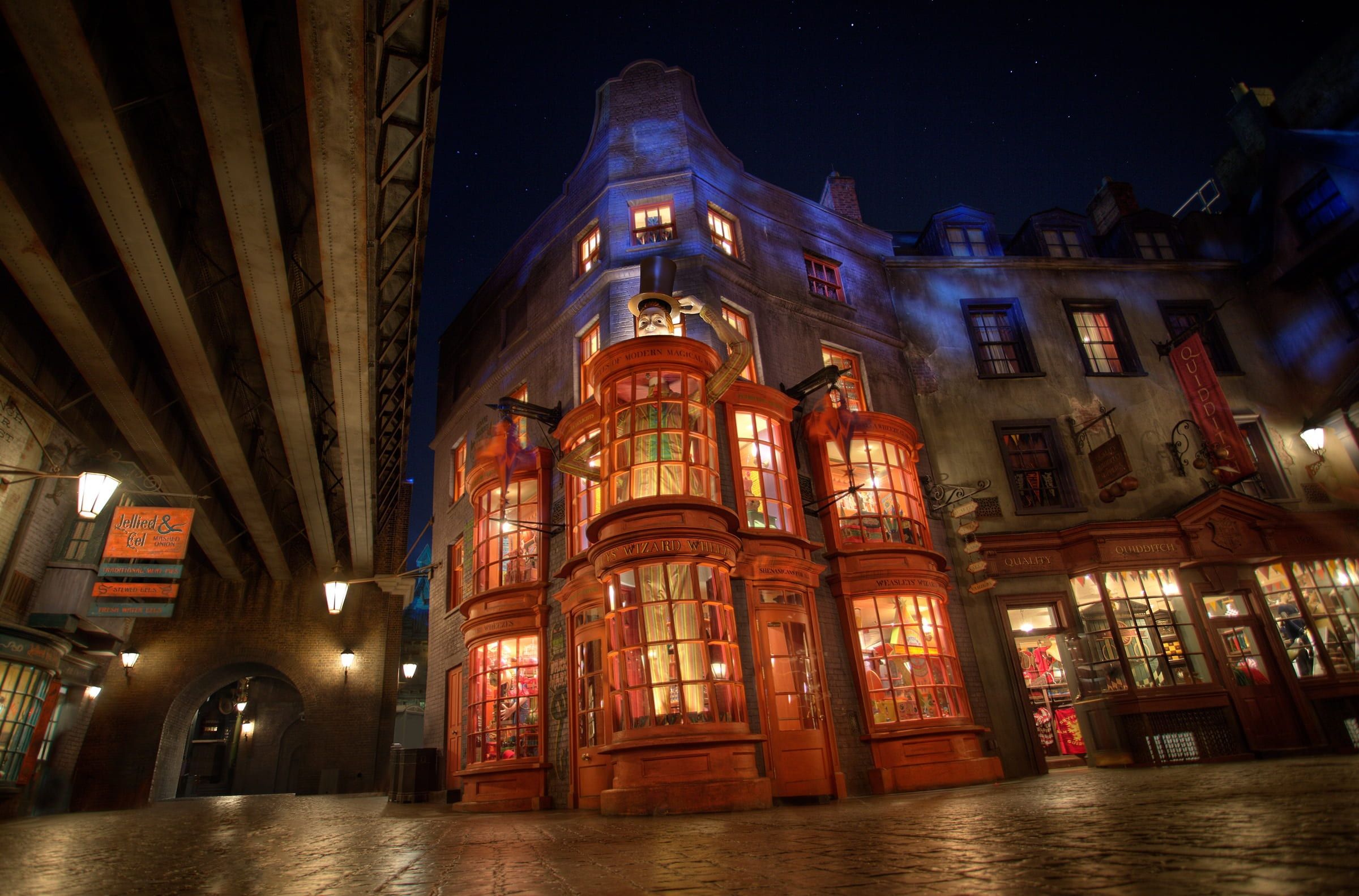 Diagon Alley edifici stretti, 1920x1440 Full HD+ WUXGA, PC