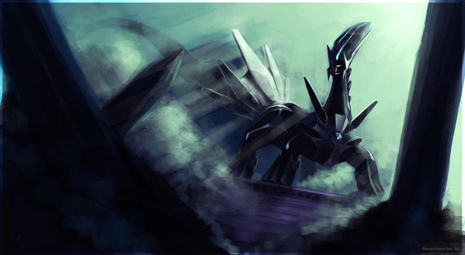 Dialga Pokémon leggendario, 1600x880 900p, Desktop