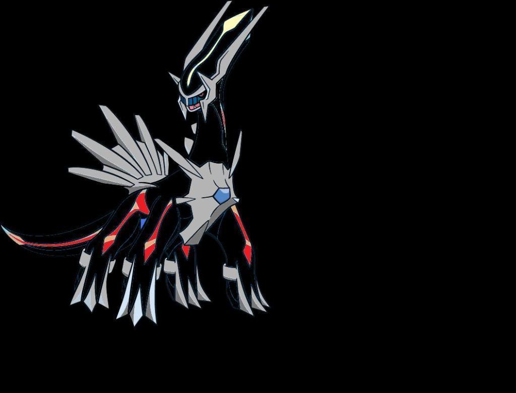 Dialga Pokemon sfondo nero, 1024x781 HD, iMac
