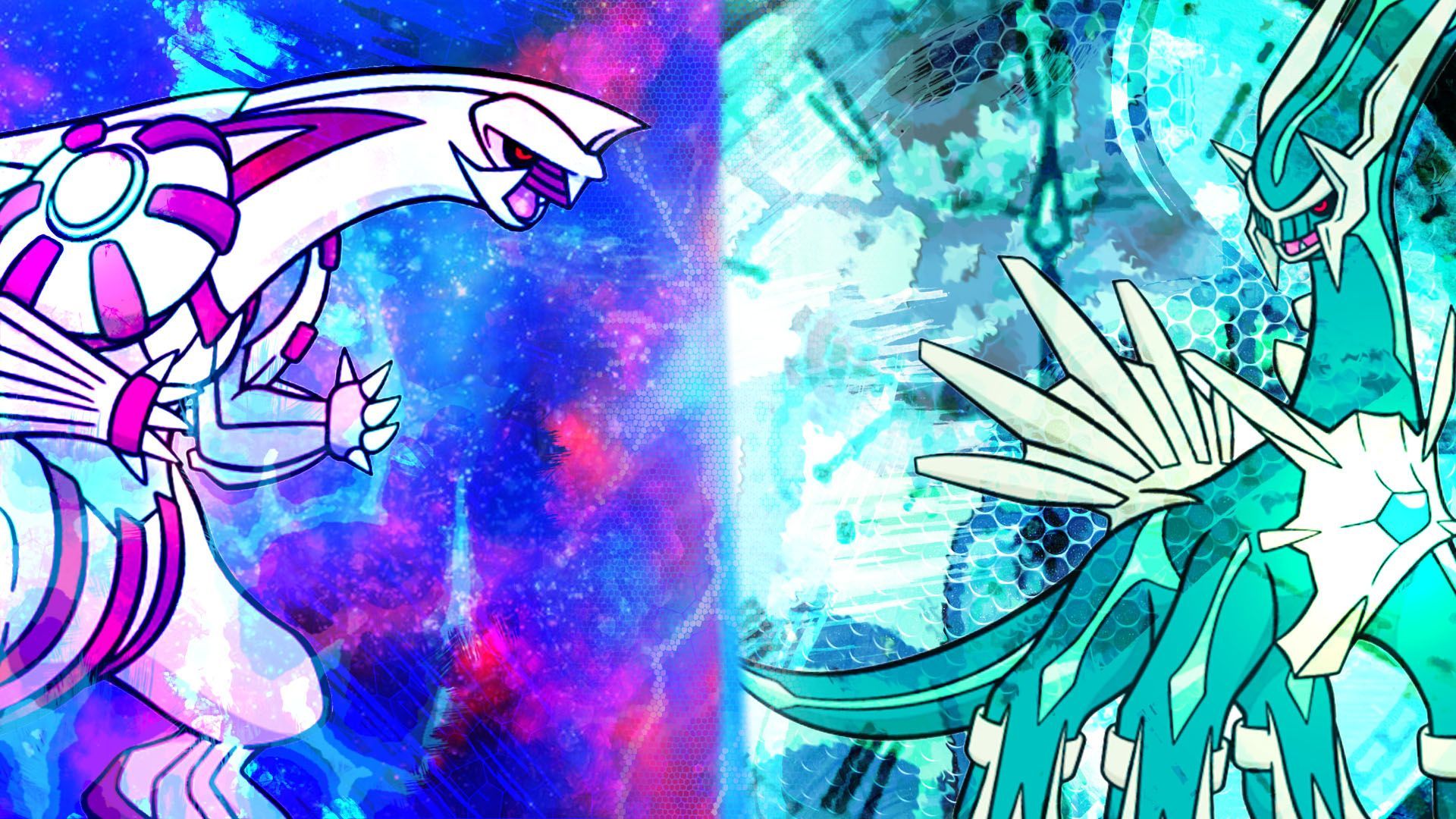 Palkia e Dialga Pokémon, 1920x1080 Full HD, Laptop