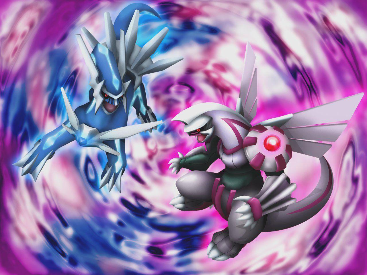 Dialga e Palkia Pokemon, 1280x960 HD, Desktop