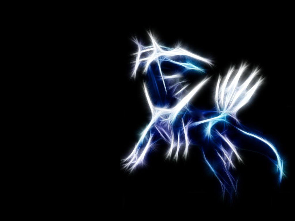 Dialga Pokemon fractal art, 1024x768 HD, PC