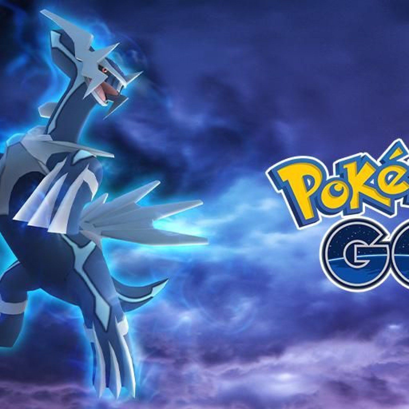 Dialga Pokémon Go blu, 1600x1600 HD, Desktop