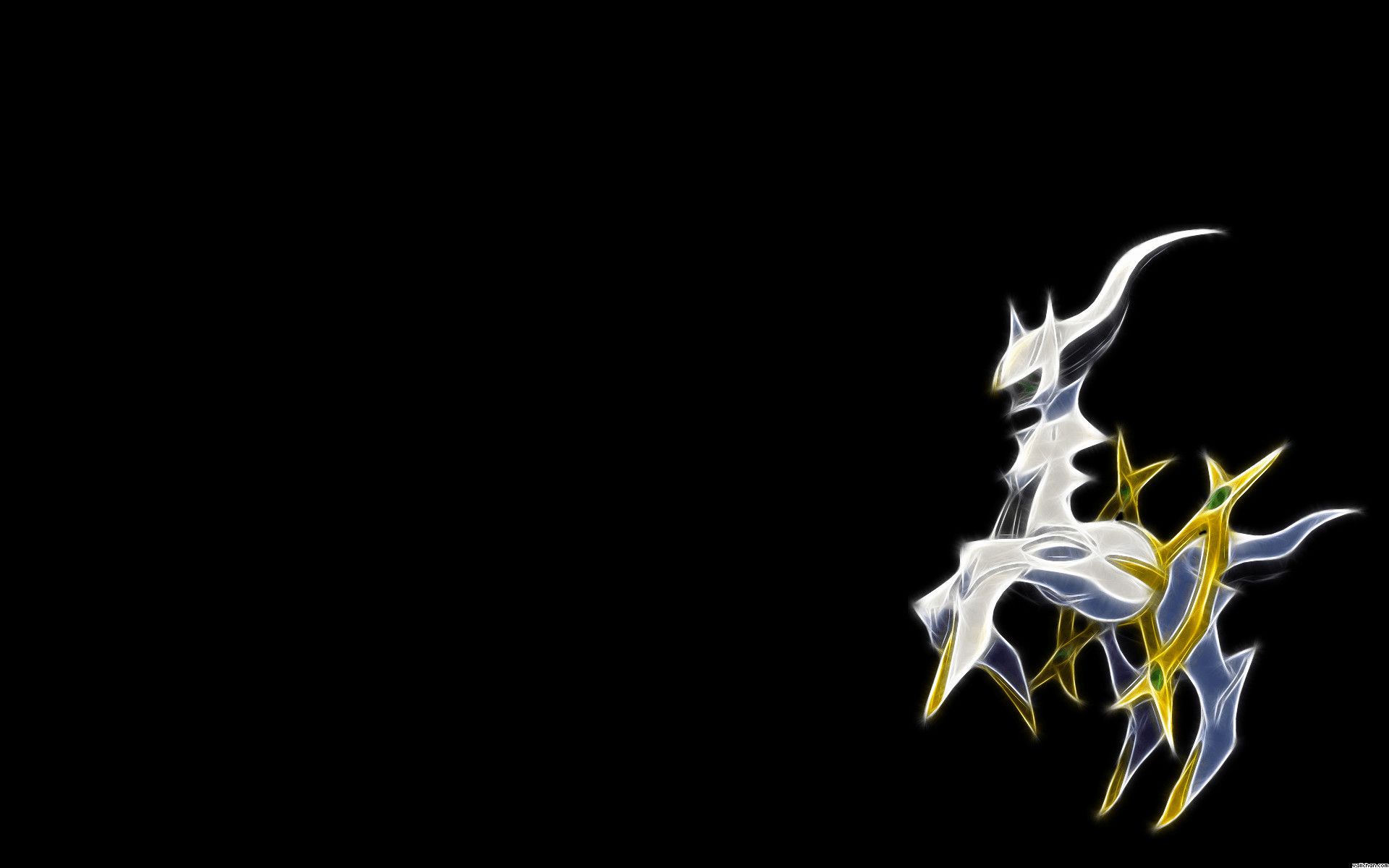 Arceus Pokemon sfondo nero, 1920x1200 Full HD+ WUXGA, Desktop