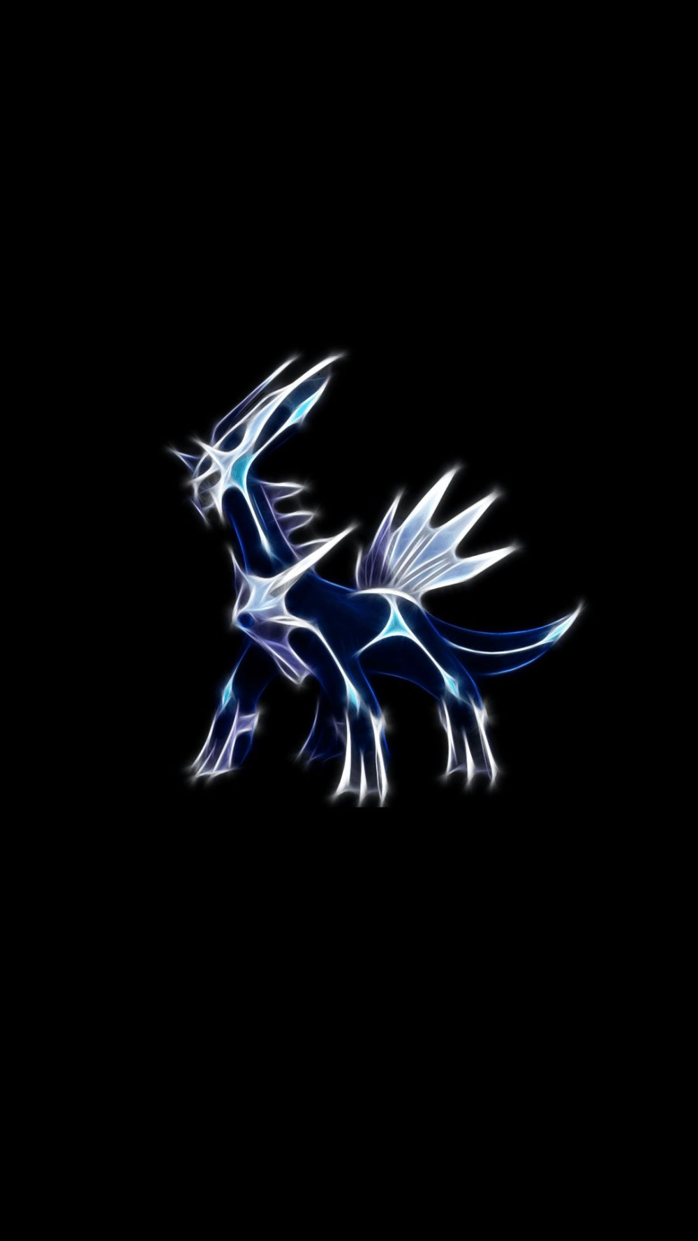 Dialga Pokemon sfondo nero, 1000x1777 Verticale, Xiaomi