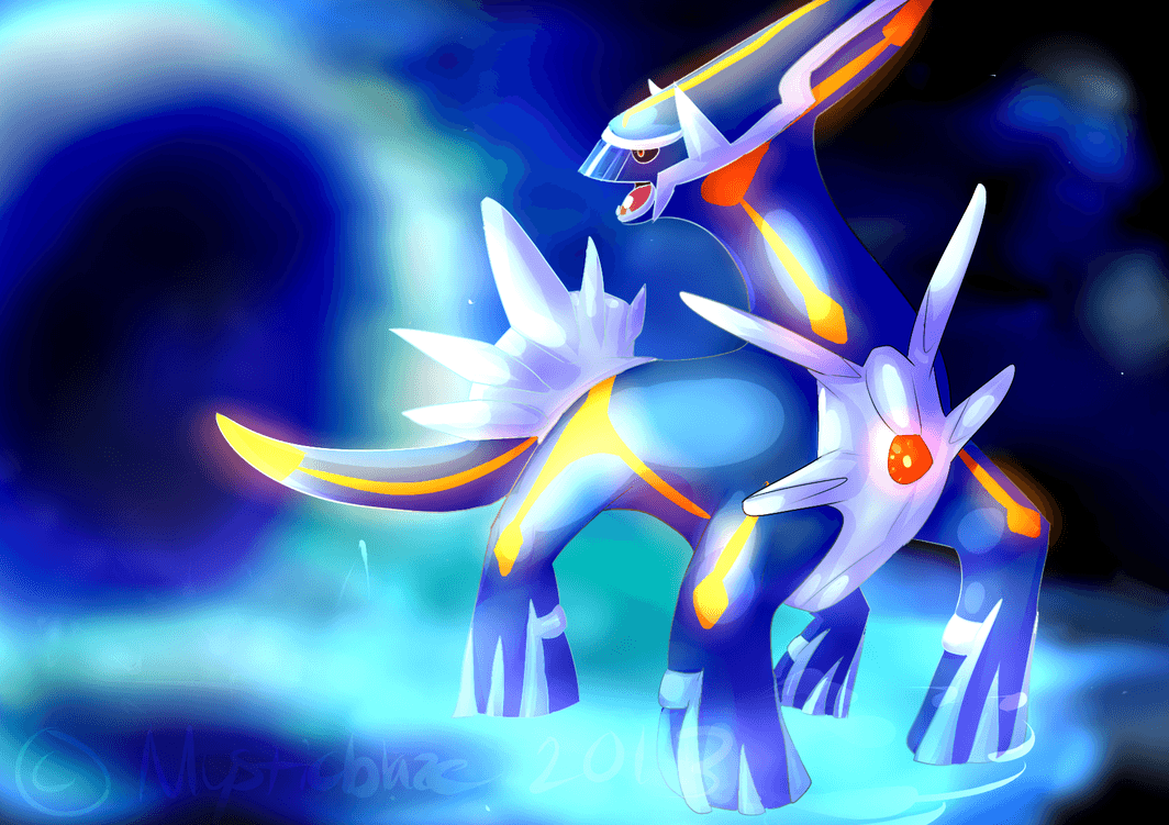 Dialga Pokémon blu, 1064x751 HD, Desktop
