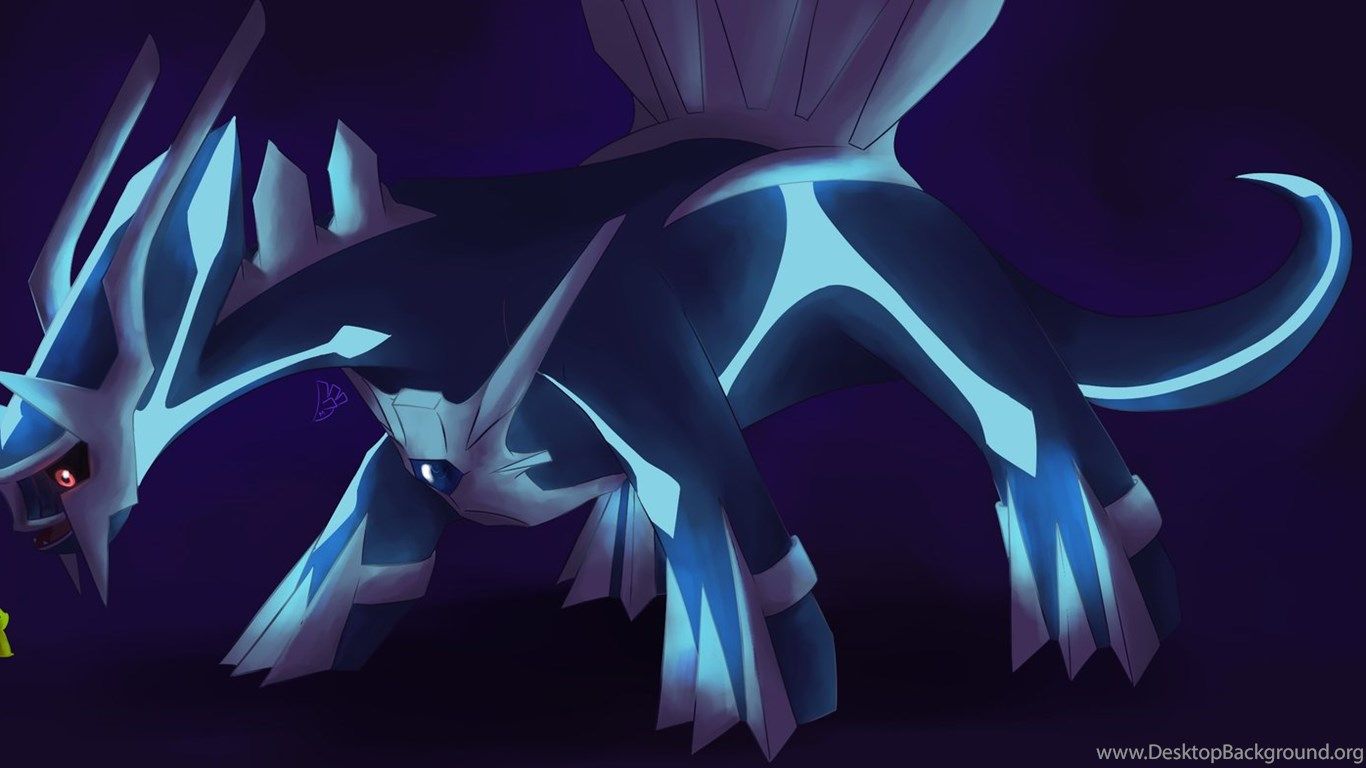 Dialga Pokemon leggendario blu, 1366x768 720p, iMac