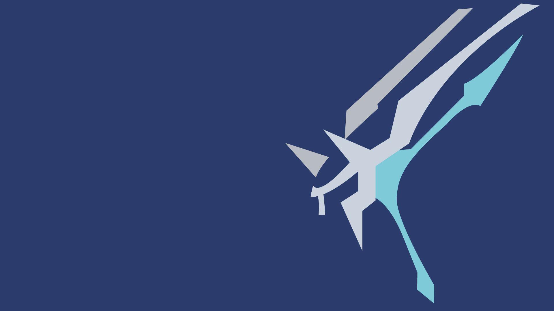 Dialga Pokemon minimalista, 1920x1080 1080p, Desktop