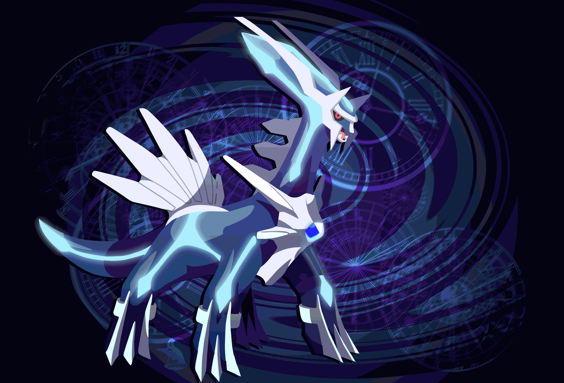 Dialga Pokemon leggendario, creature tascabili, 1971x1338 WUXGA, PC