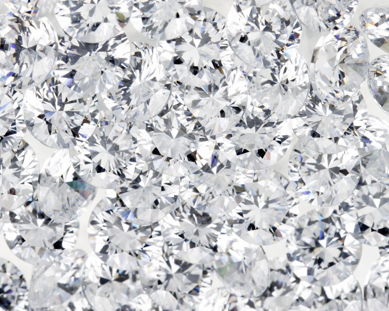 Diamanti argento sfaccettati, 1280x1024 HD, Desktop
