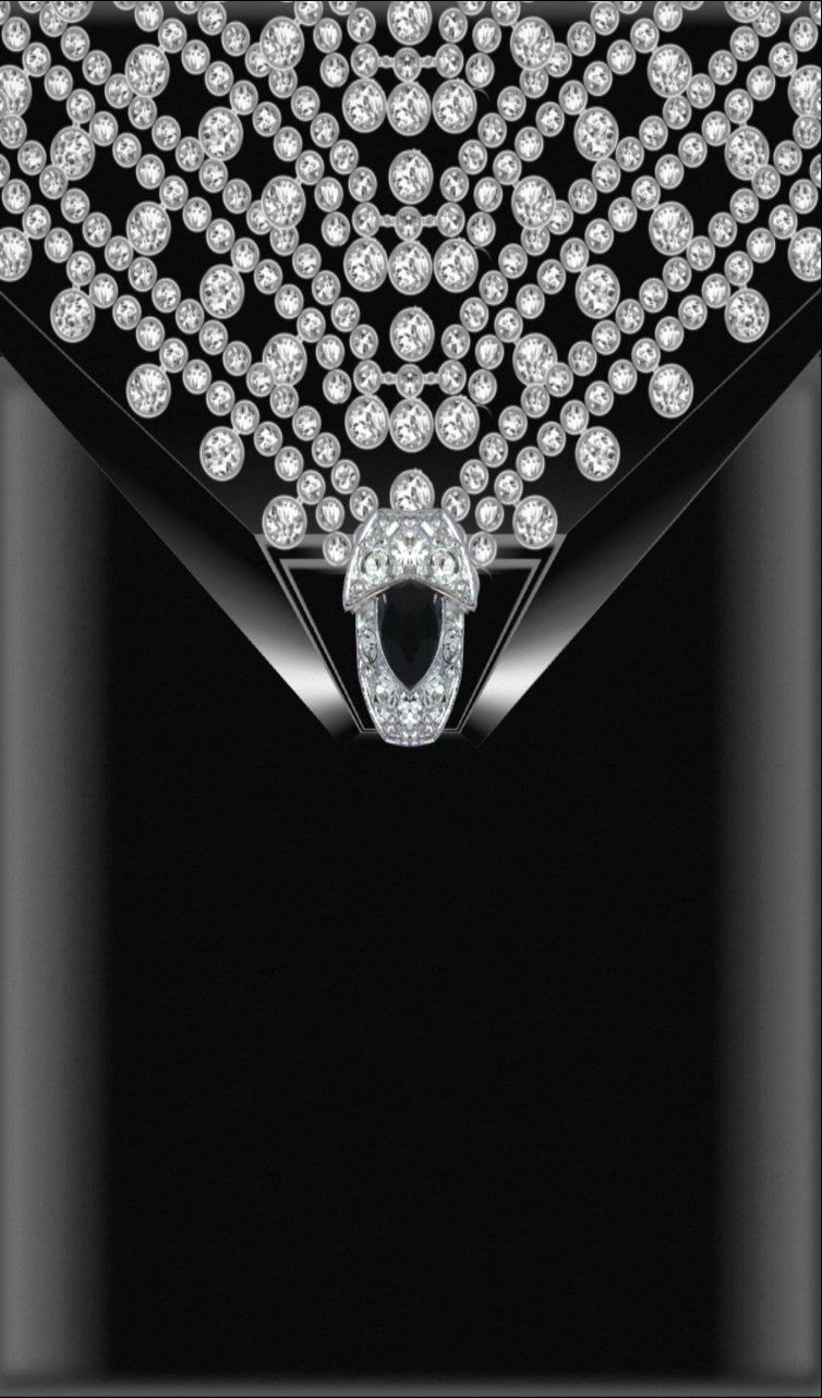 Diamanti argento su nero, 754x1283 Verticale, Xiaomi