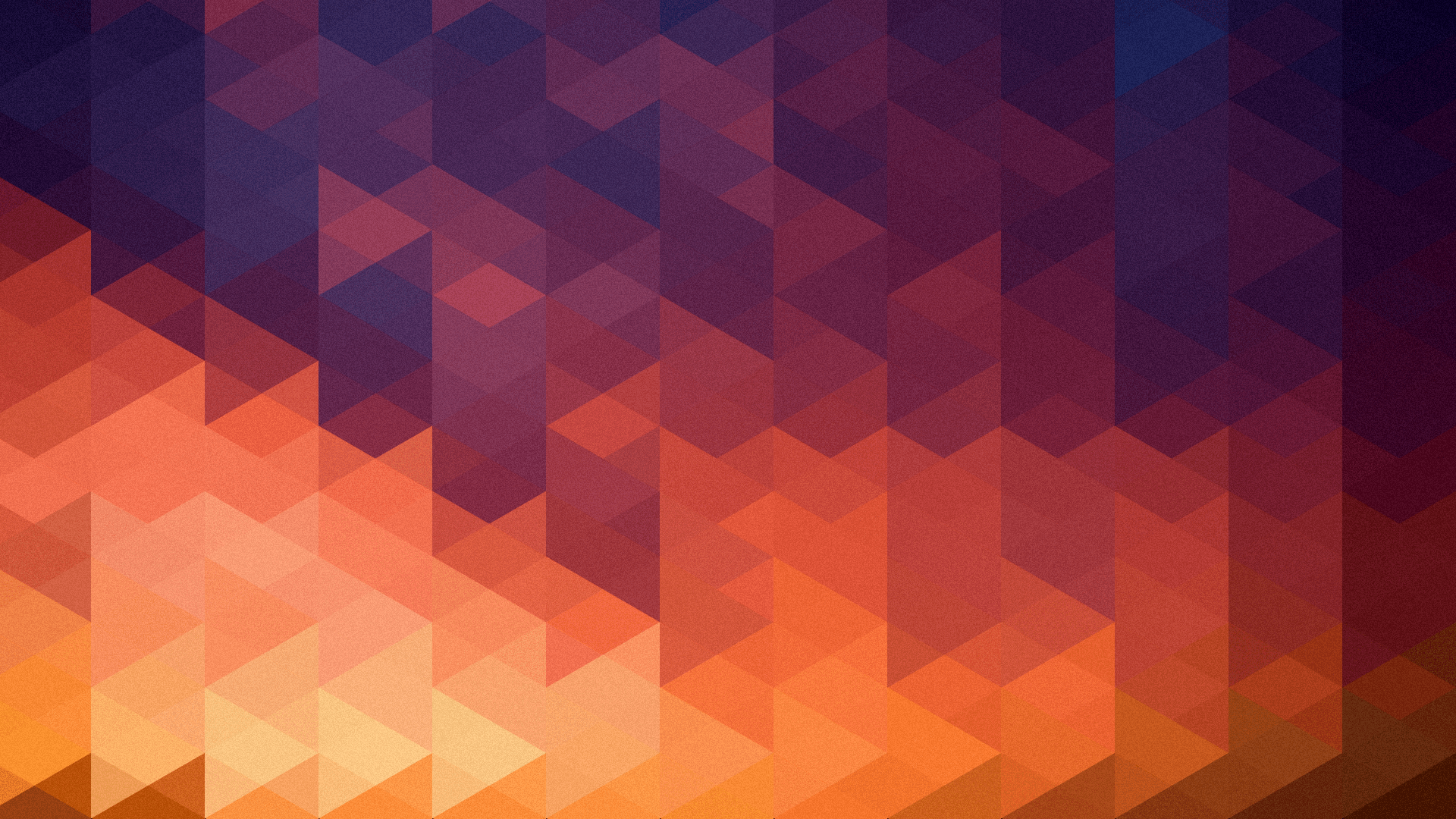 Pattern geometrico diamanti arancione viola, 1920x1080 Full HD, PC Desktop