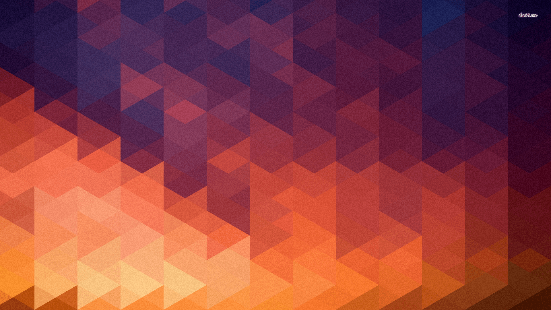 Motivo geometrico diamanti arancione viola, 1920x1080 Full HD 1080p, Desktop