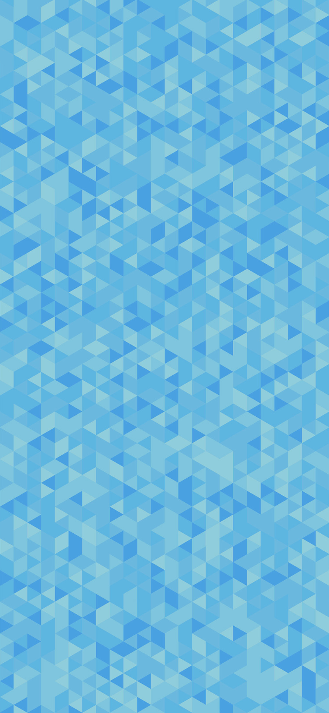 Pattern triangoli astratti blu, 1125x2437 Verticale, Mobile