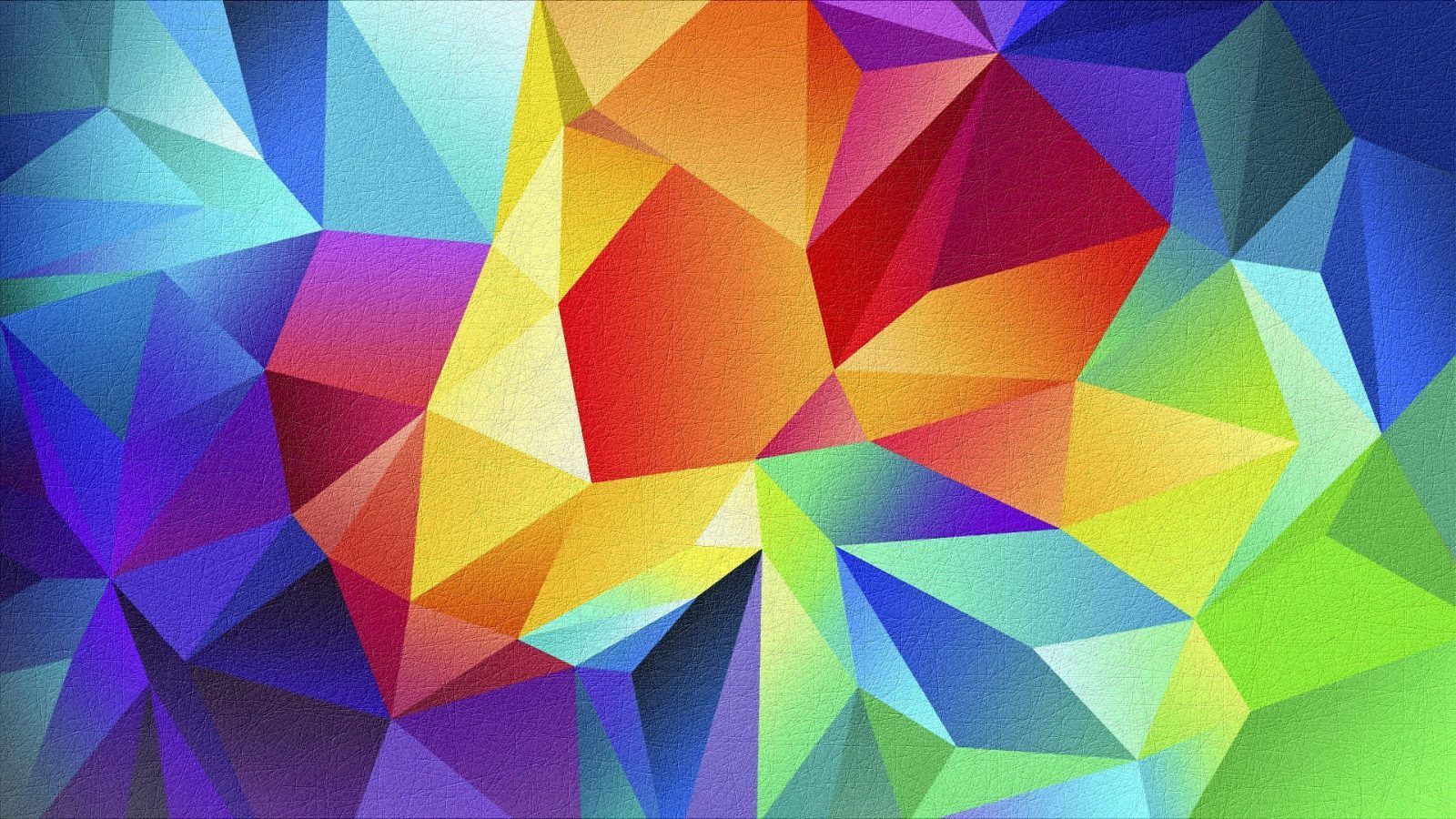 Poligoni astratti multicolore diamante, 1600x900 HD Ready, PC Desktop