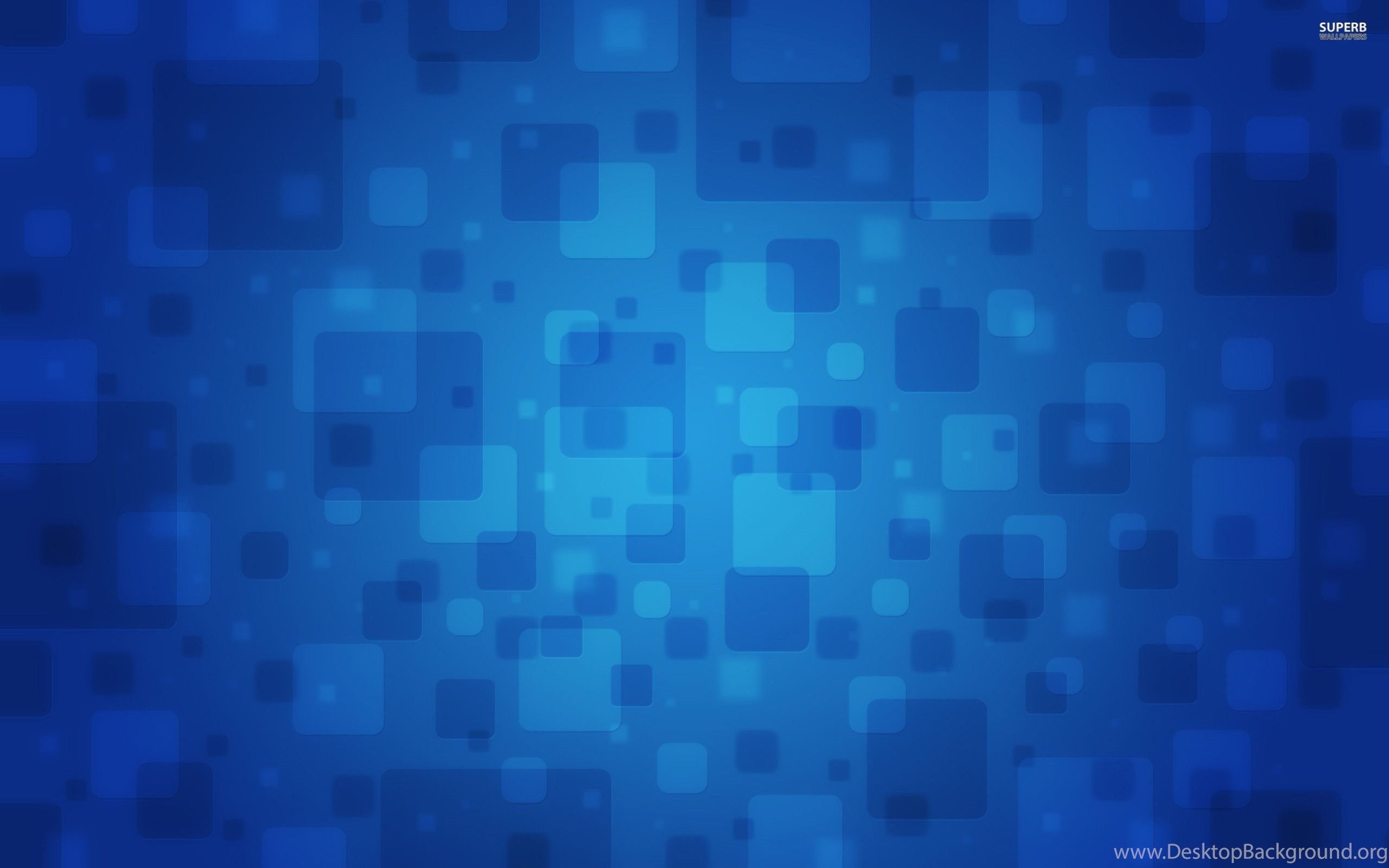 Pattern quadrati blu astratto, 2560x1600 2K+, Desktop