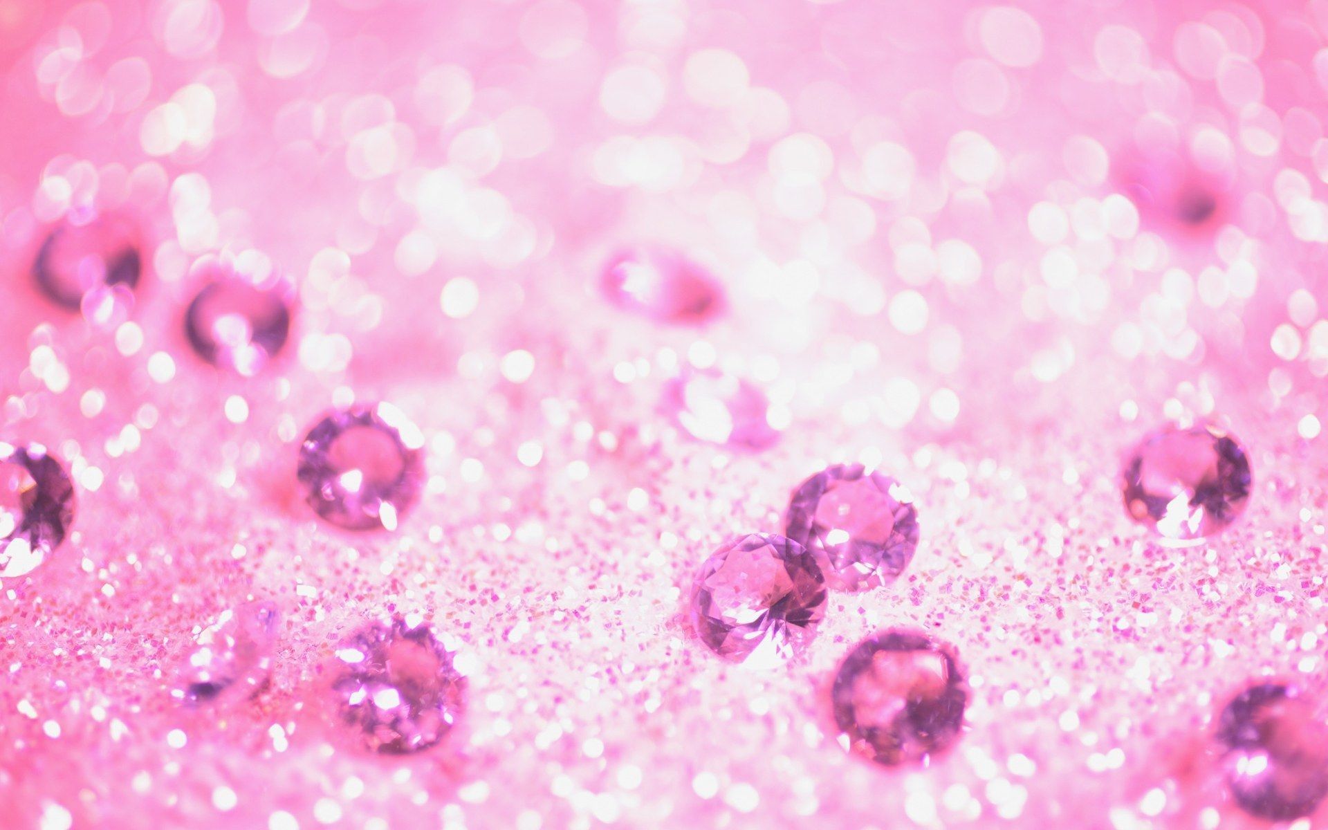 Diamanti rosa sparsi glitter, 1920x1200 WUXGA, iMac