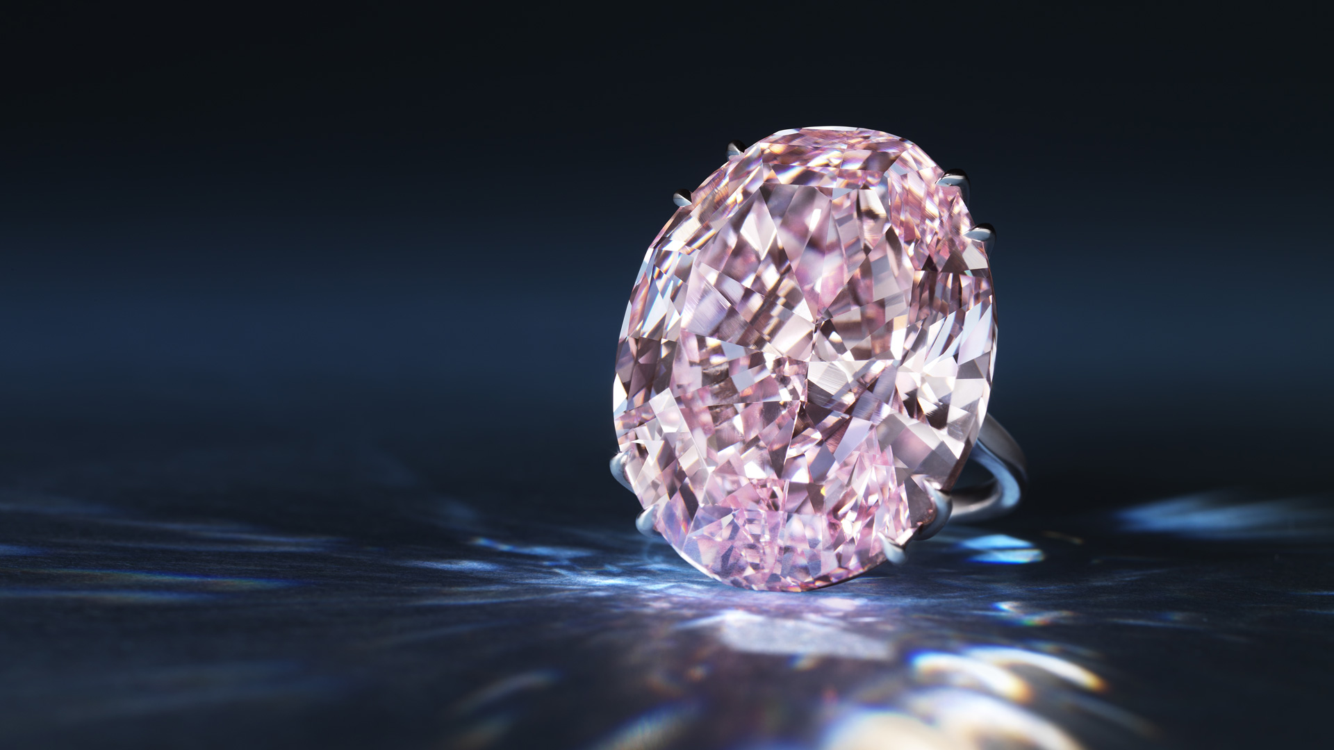 Anello con diamante rosa ovale, 1920x1080 Full HD 1080p, PC