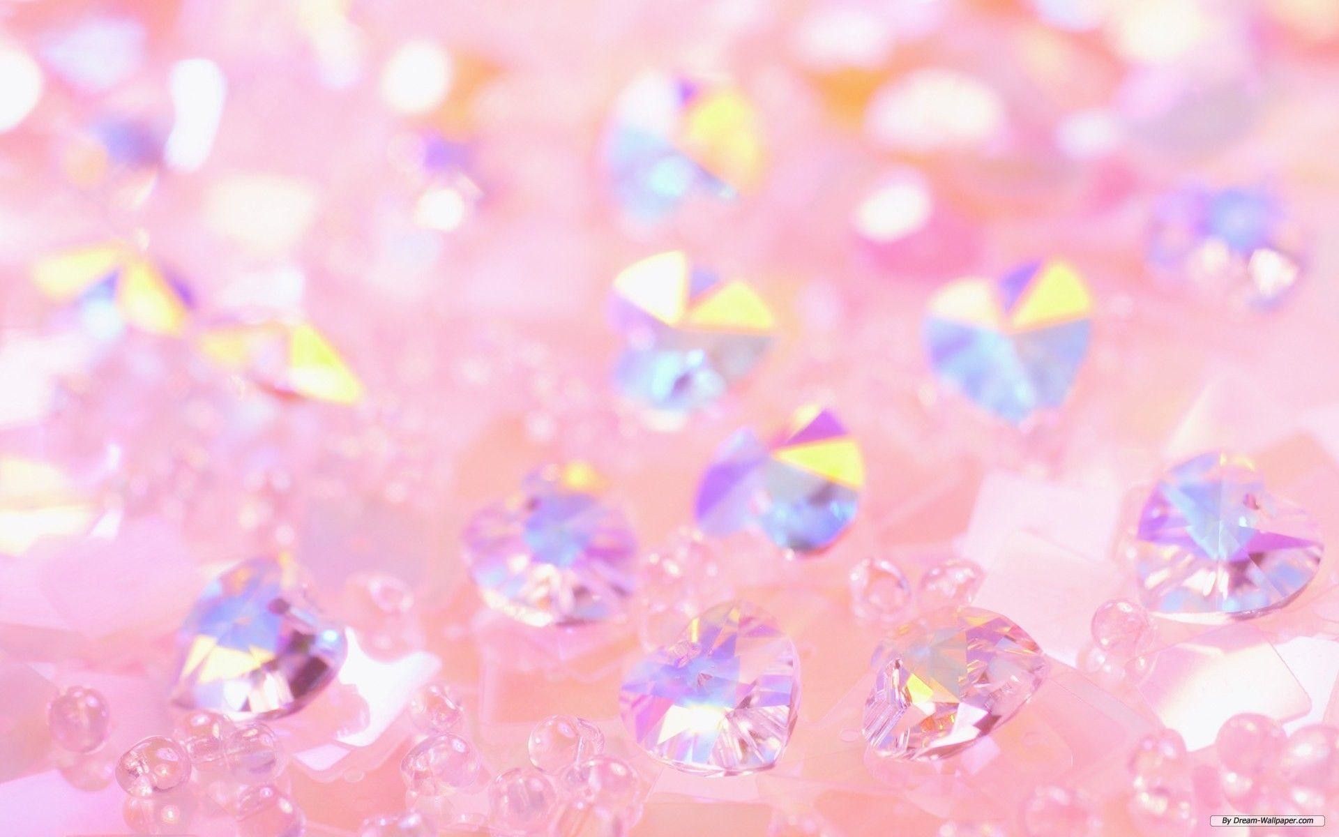 Diamanti rosa scintillanti, 1920x1200 WUXGA, PC Desktop