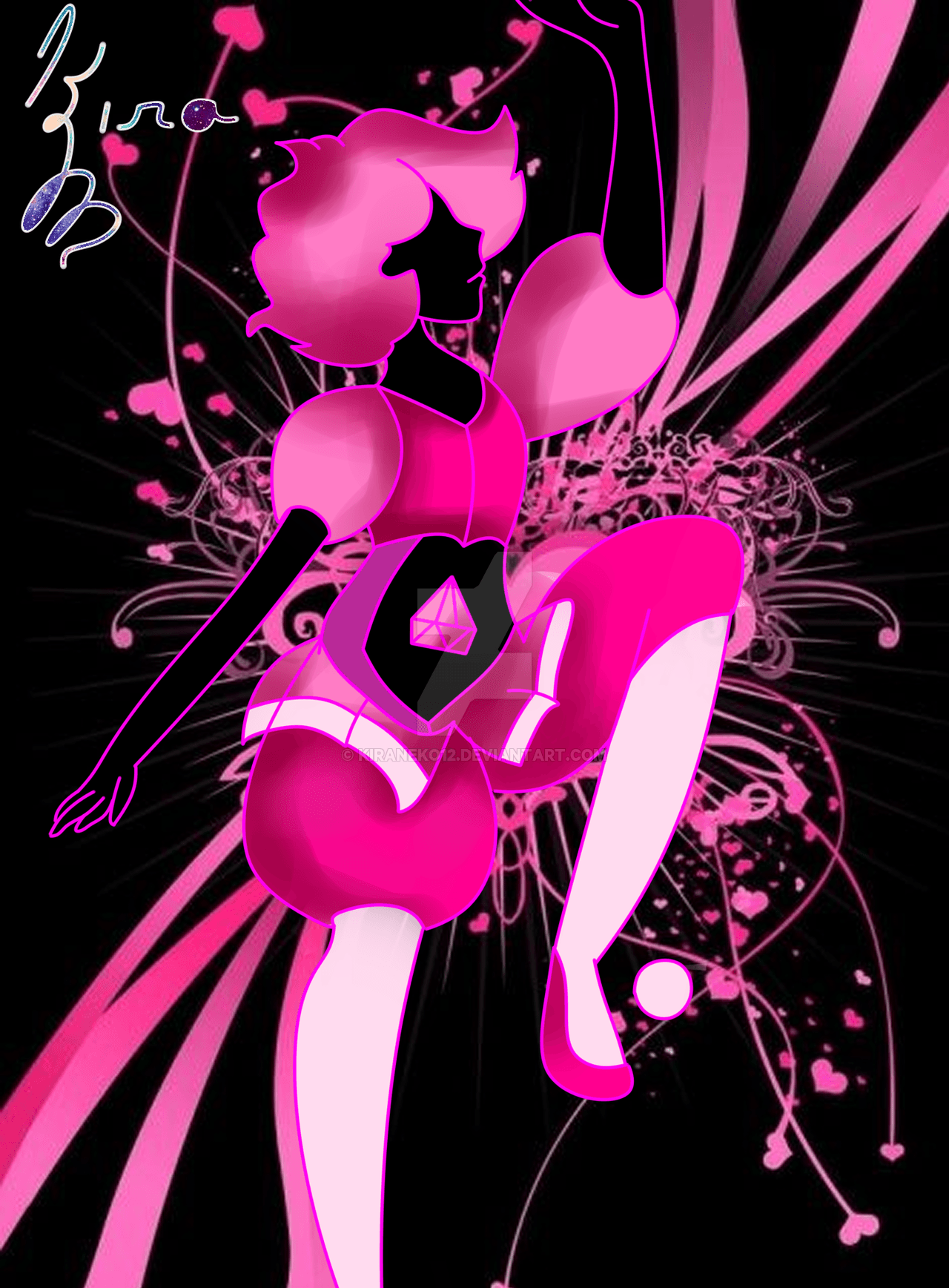 Pink Diamond, Steven Universe, 1280x1737 Full HD Verticale, Smartphone