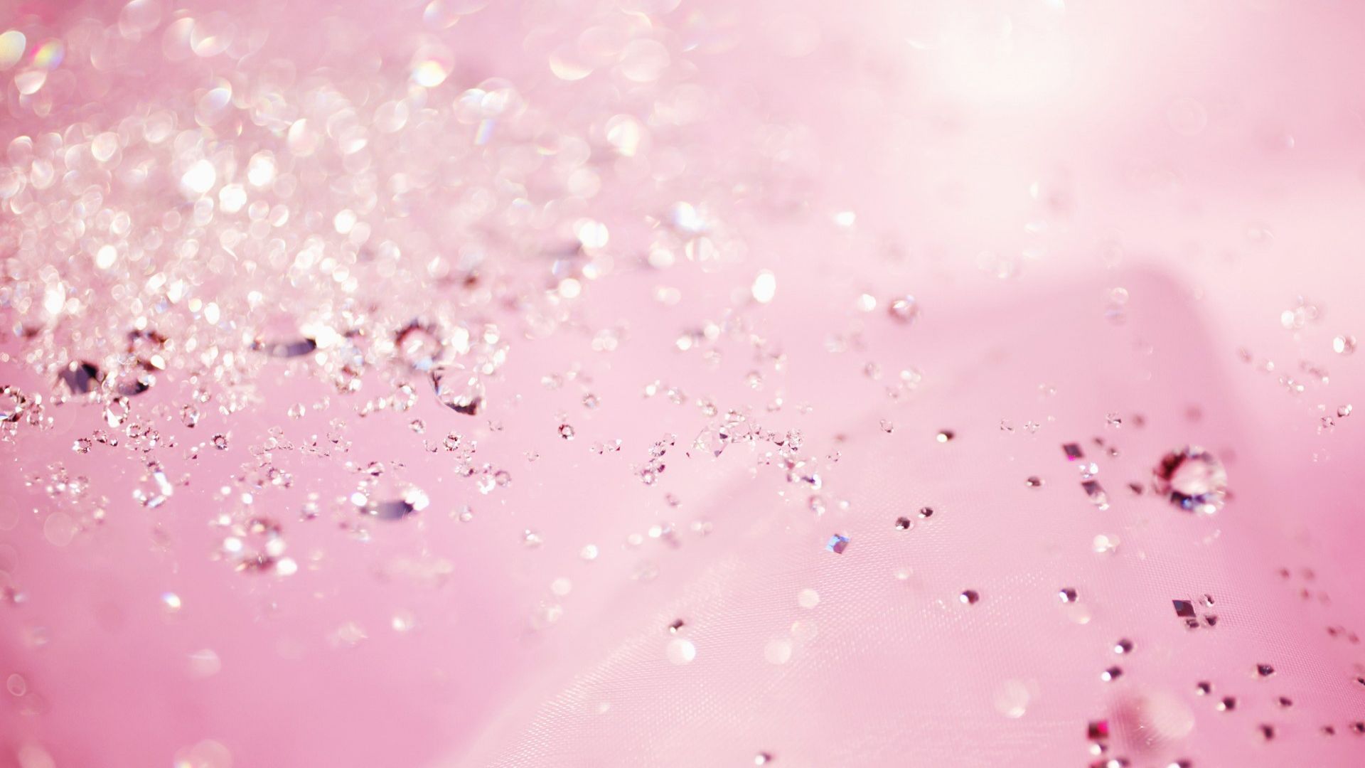 Diamanti rosa scintillanti sfondo, 1920x1080 1080p, Desktop