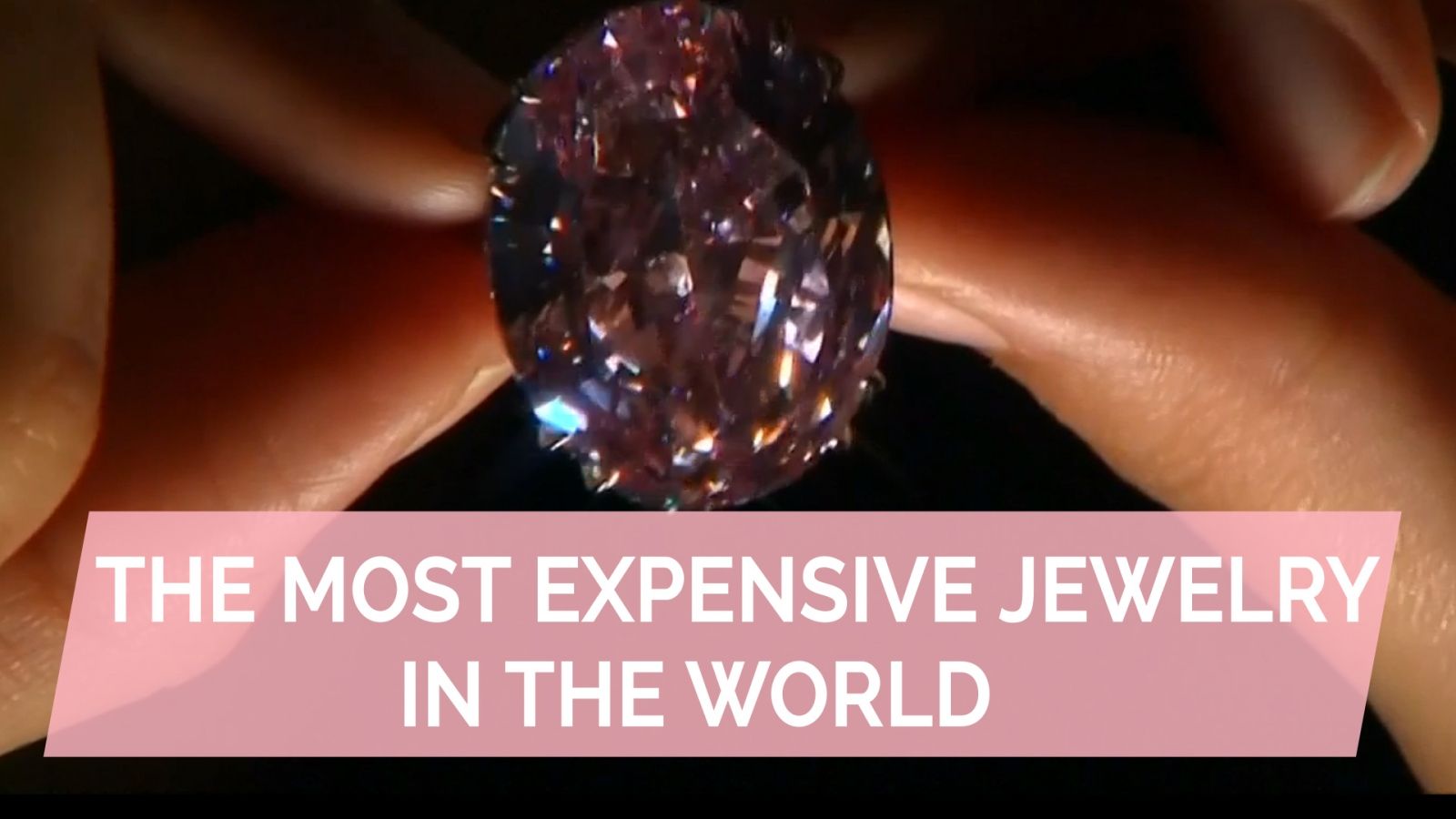 Anello con diamante rosa The Pink Star, 1600x900 HD, PC Desktop