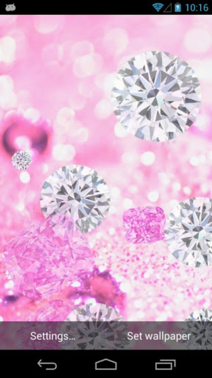 Diamanti rosa scintillanti brillanti, 680x1209 Full HD Verticale, iPhone