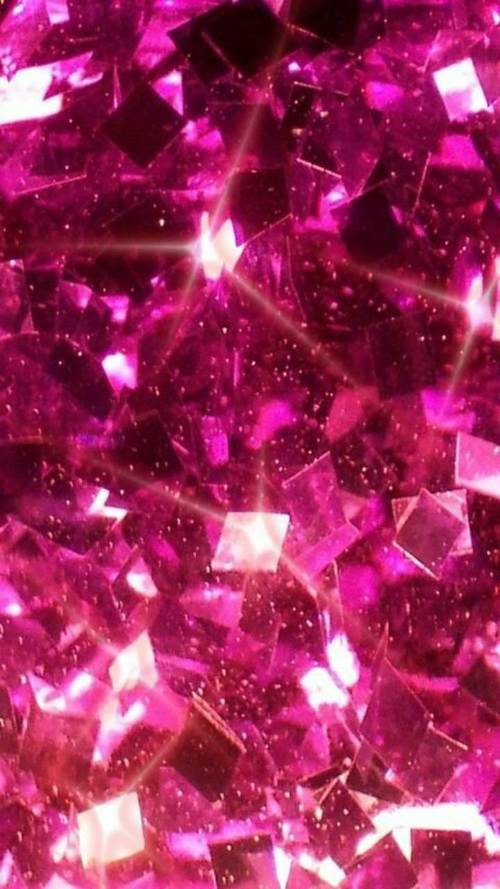 Diamanti rosa scintillanti, 720x1280 Full HD Verticale, iPhone