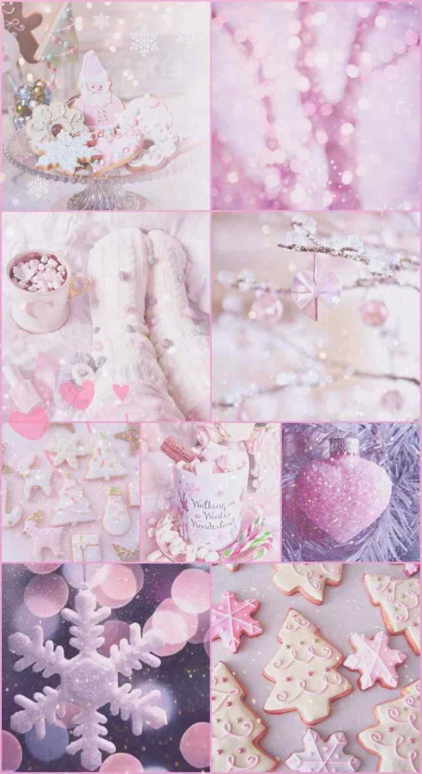 Fiocco cuore glitter rosa, 1142x1920 Verticale, Telefono