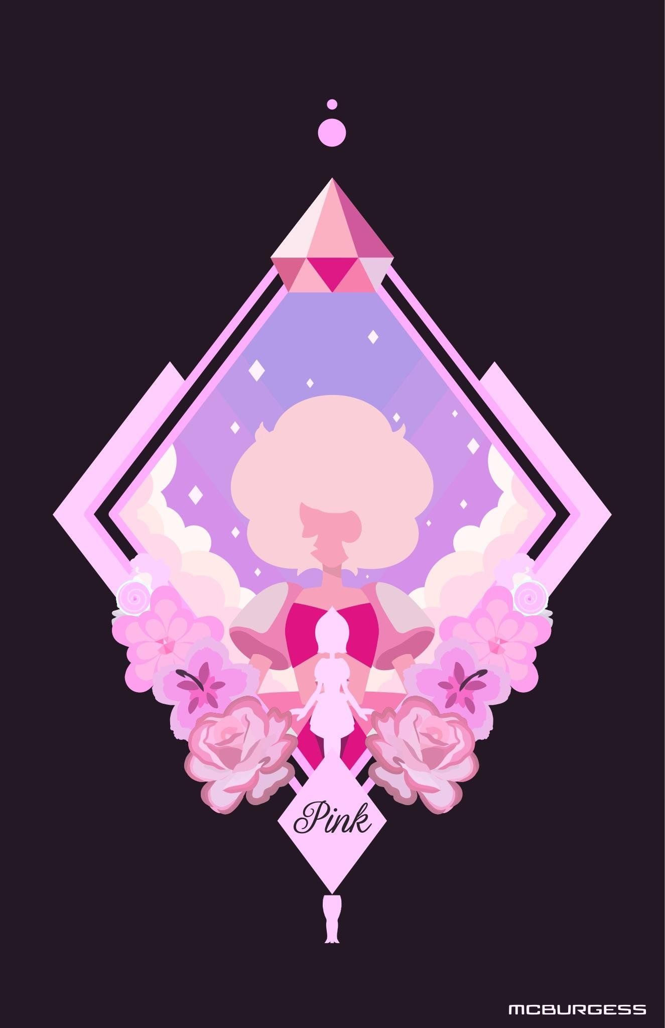 Pink Diamond Steven Universe, 1325x2048 Verticale, POCO