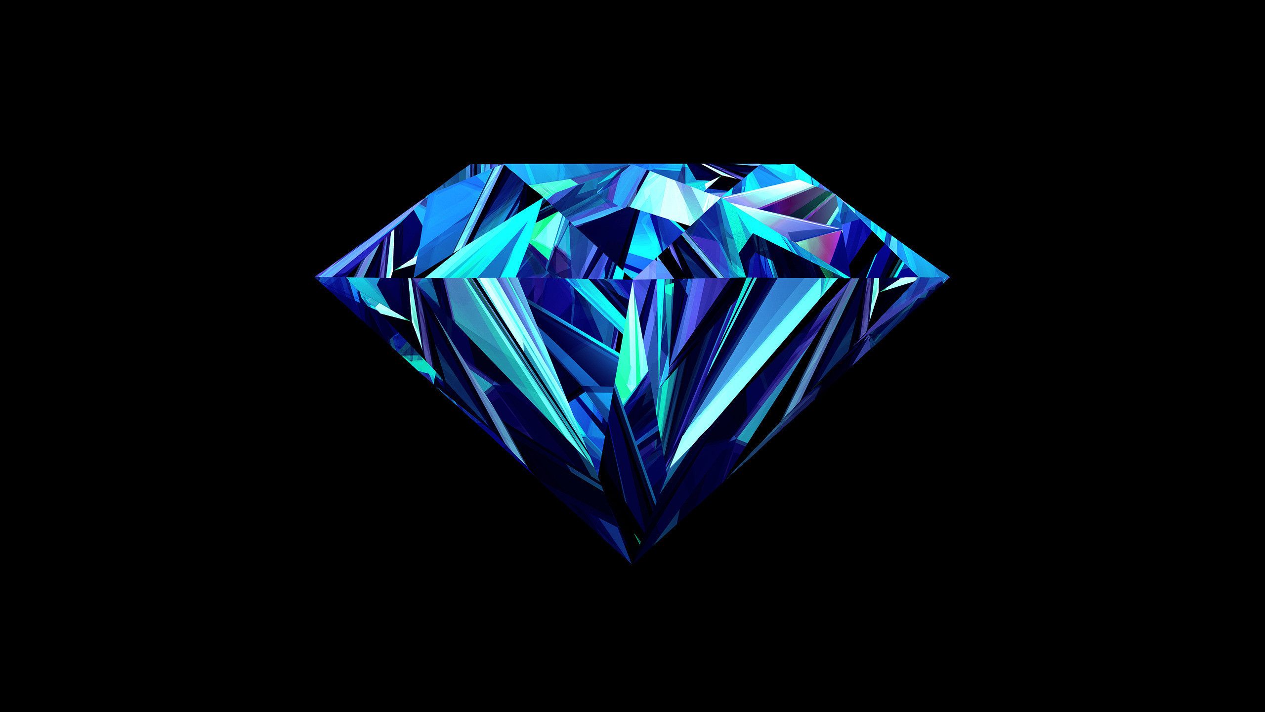 Diamante brillante blu scuro, 1024x768 HD, Desktop