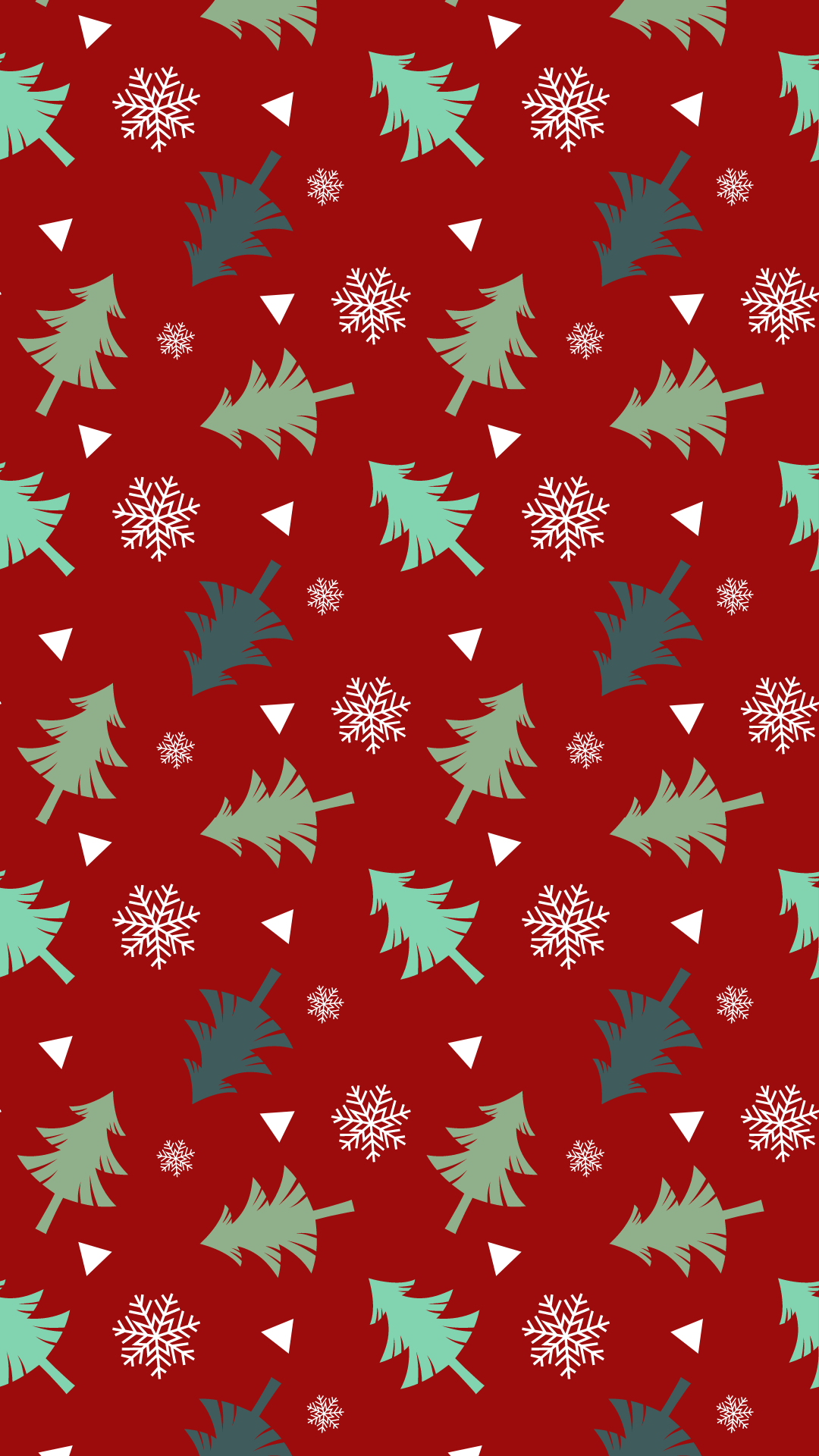 alberi di Natale rosso, 1080x1920 Verticale, Telefono