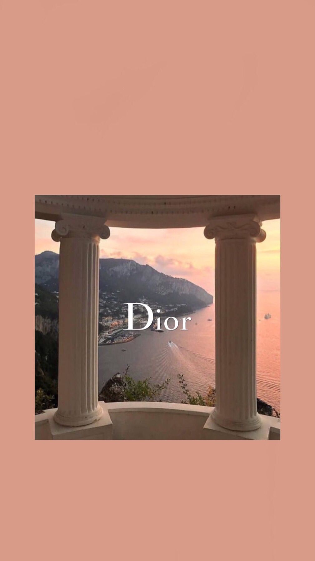 Colonne Dior vista costa Grecia, 1010x1800 Full HD Verticale, iPhone