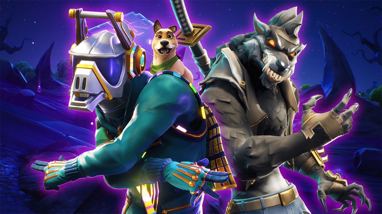 Personaggi Fortnite Dire Wolf, battle royale, 1280x720 HD, Desktop