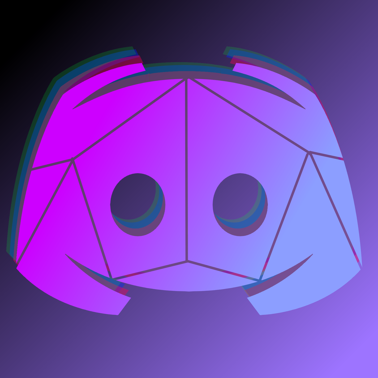 Logo Discord occhi rossi, 1920x1080 Full HD 1080p, Desktop