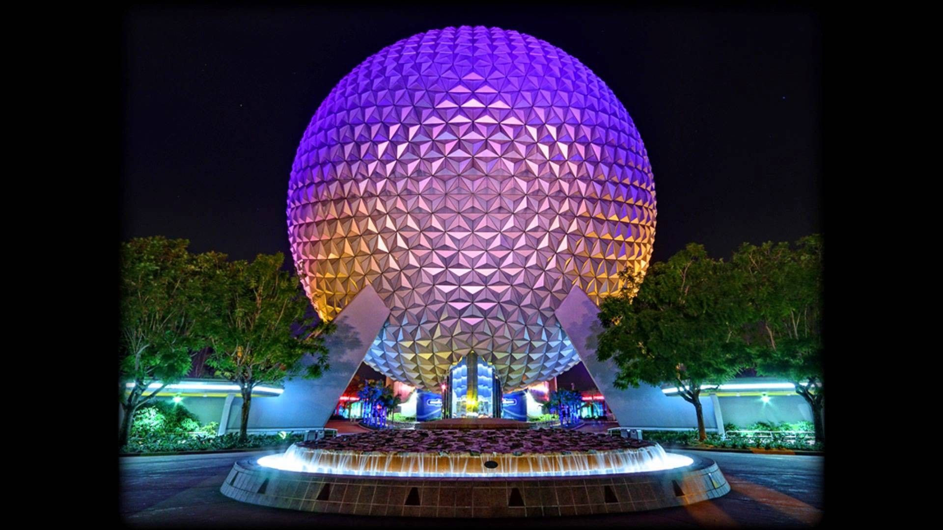 Spaceship Earth Epcot Disney, classici d'animazione, 1920x1080 Full HD 1080p, Desktop