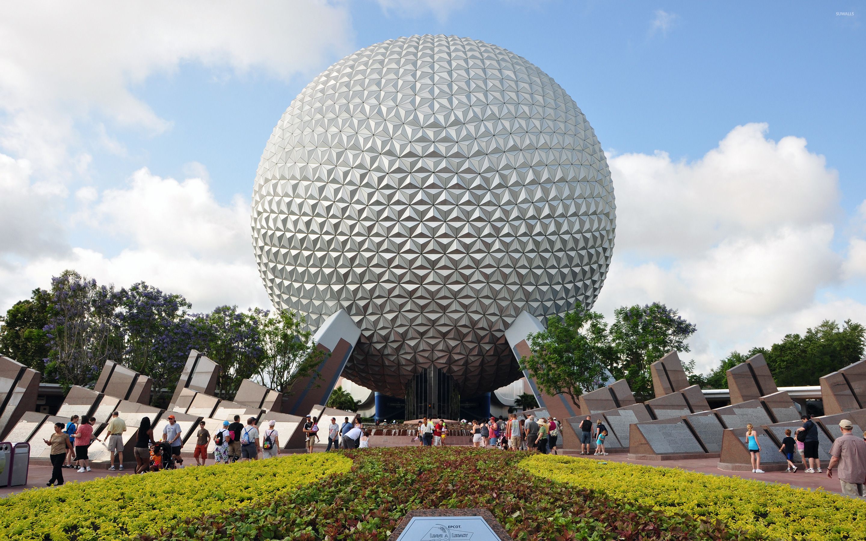 Spaceship Earth Epcot Disney, 2880x1800 2K, PC