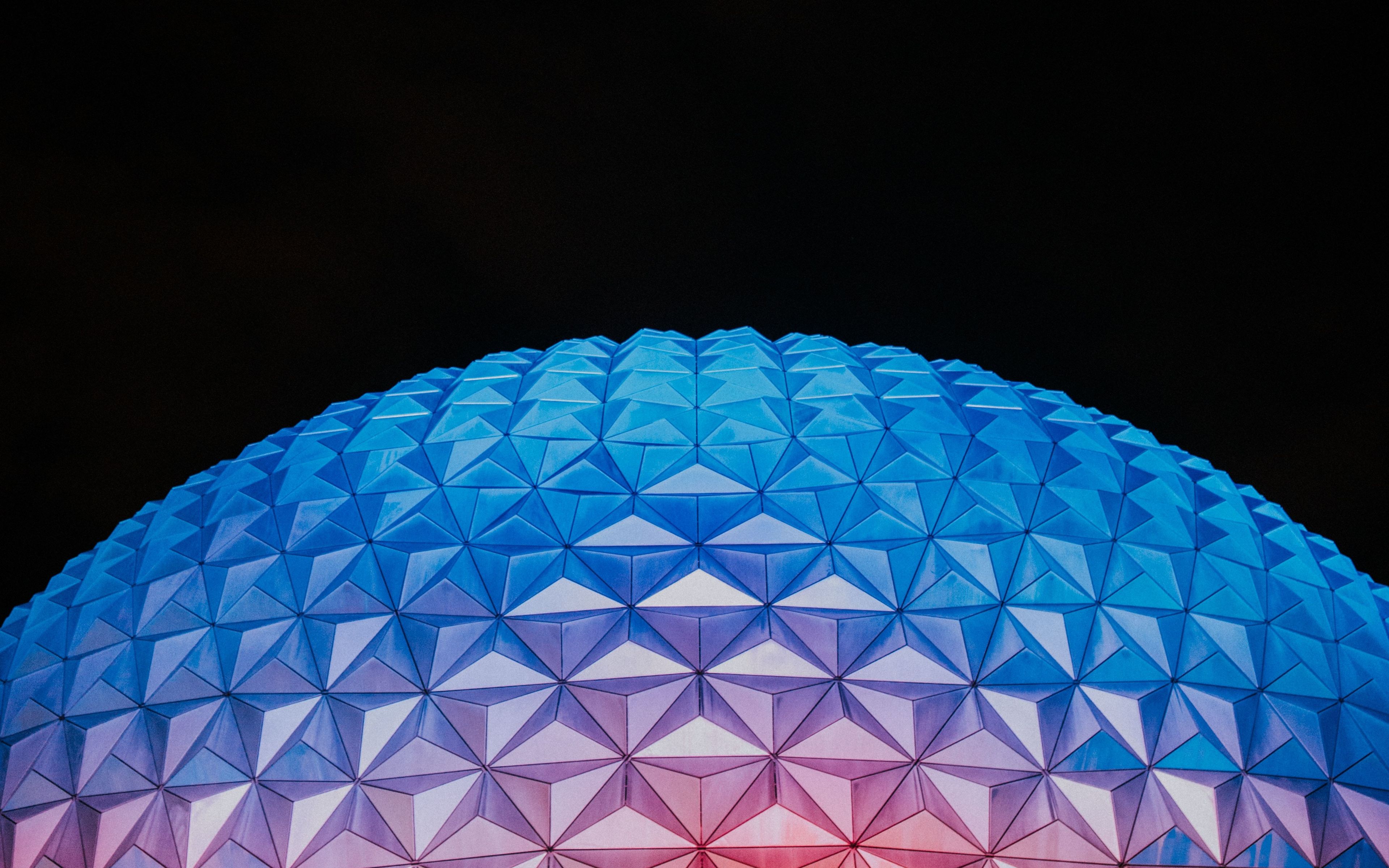 Cupola geodetica Epcot Spaceship Earth, 3840x2400 Ultra HD, 4K TV