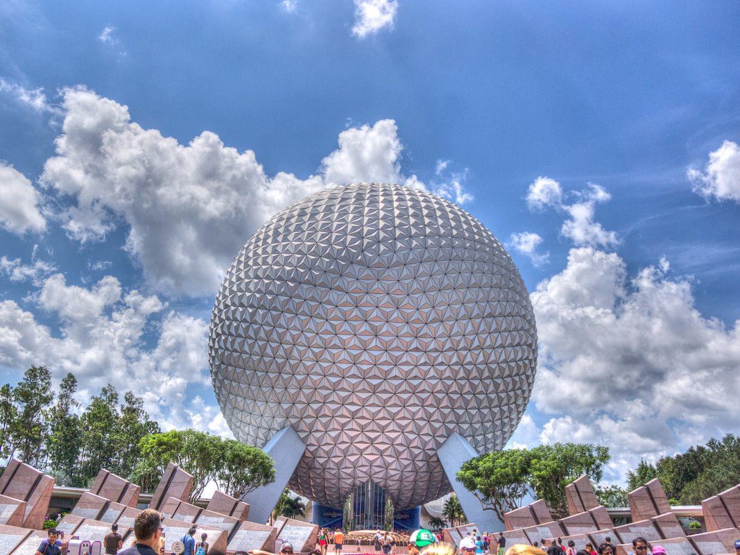 Spaceship Earth Epcot Disney, 1067x800 HD, Desktop