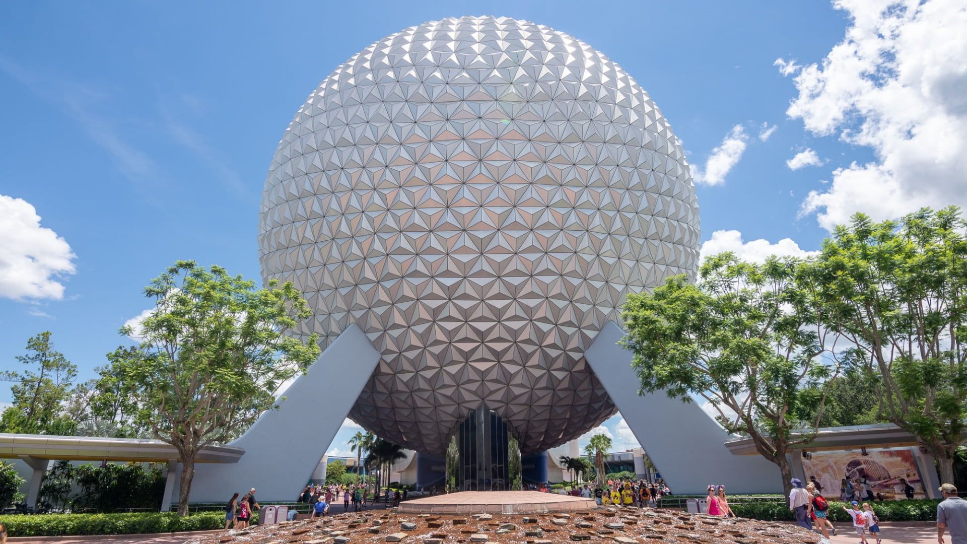 Spaceship Earth Epcot, 1920x1080 1080p, Desktop